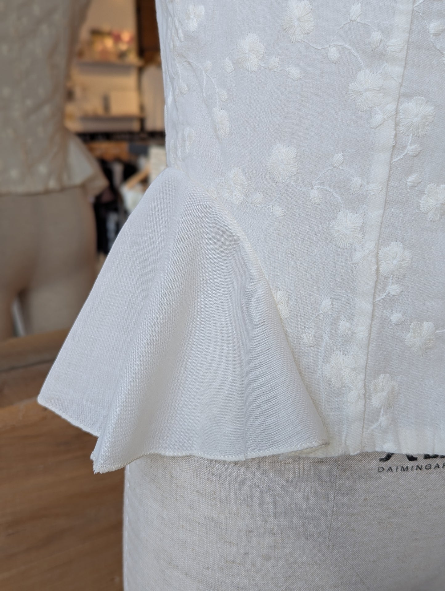 Romantic Peplum Top