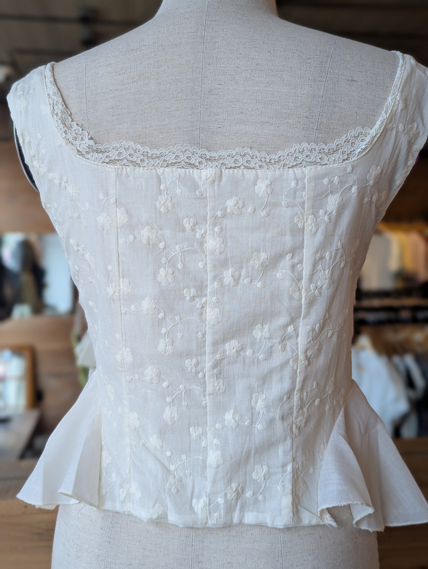 Romantic Peplum Top
