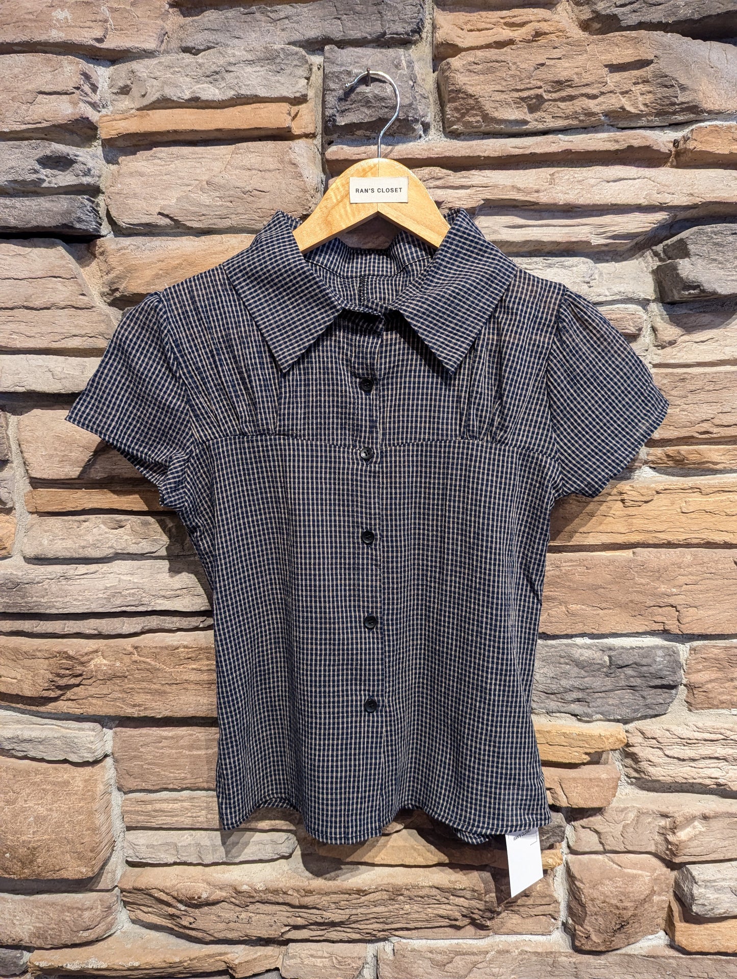 Grange Check Button-Up