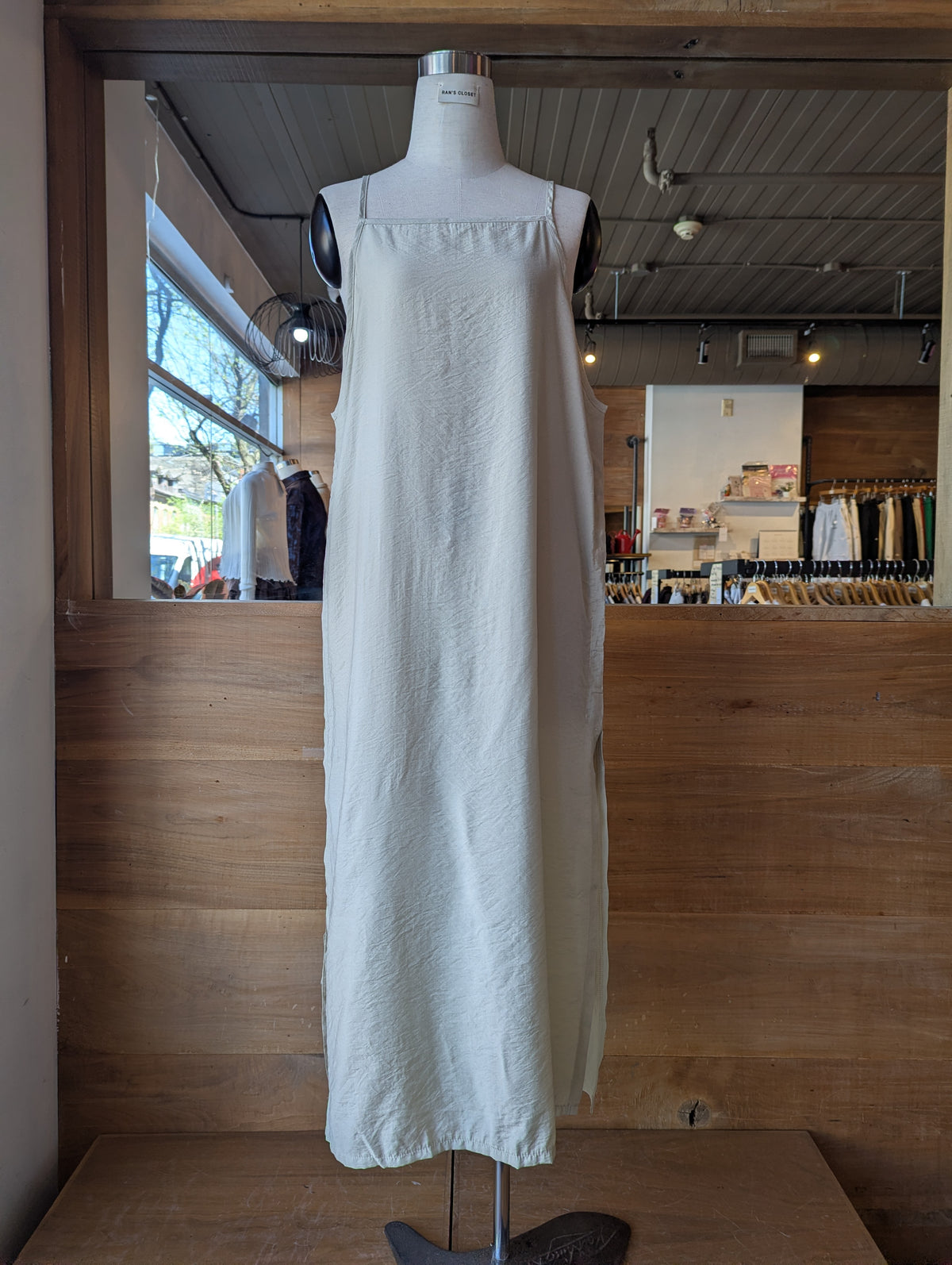 Soft Current Drawstring Dress