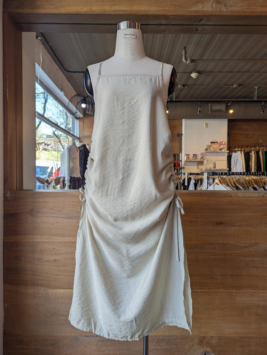 Soft Current Drawstring Dress