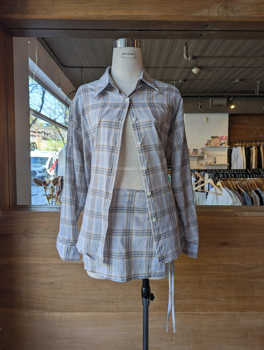 Camden Check Wrap Set