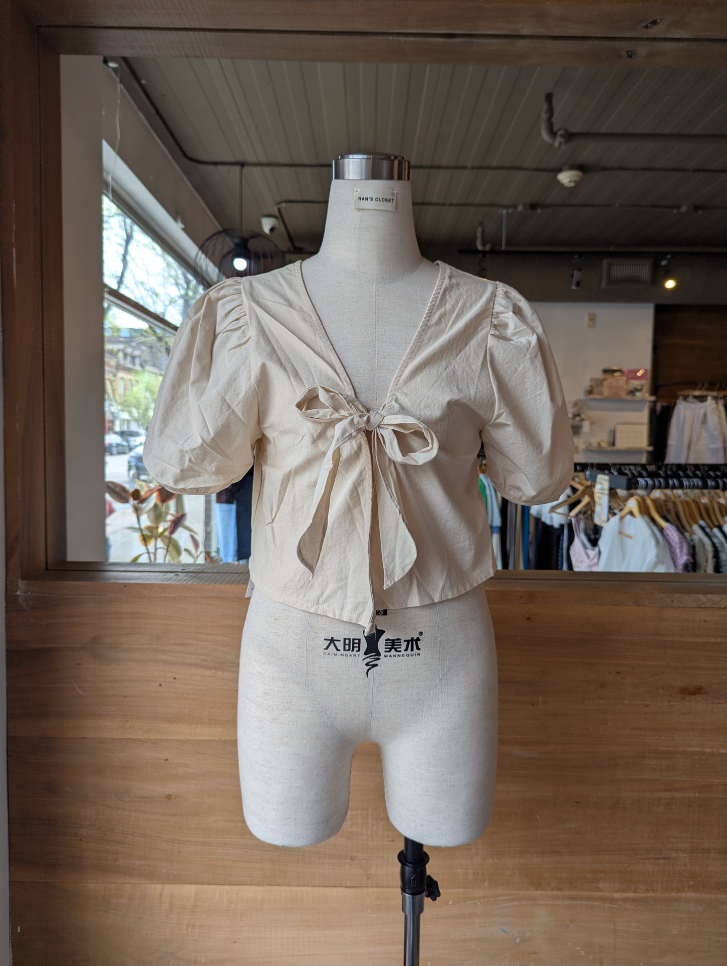 Heirloom Bow Blouse