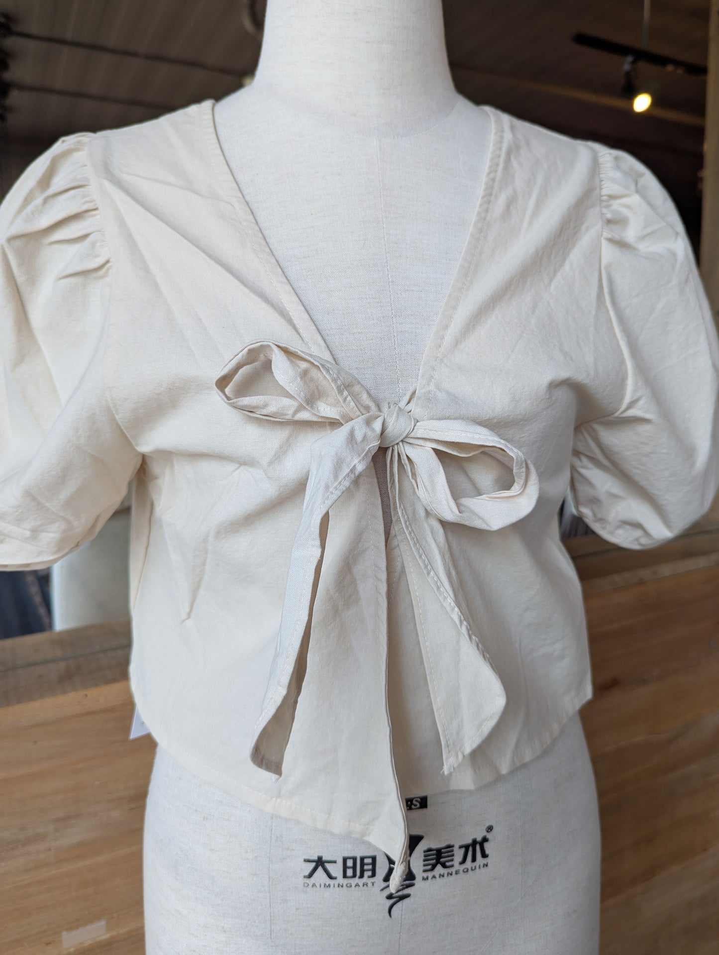 Heirloom Bow Blouse