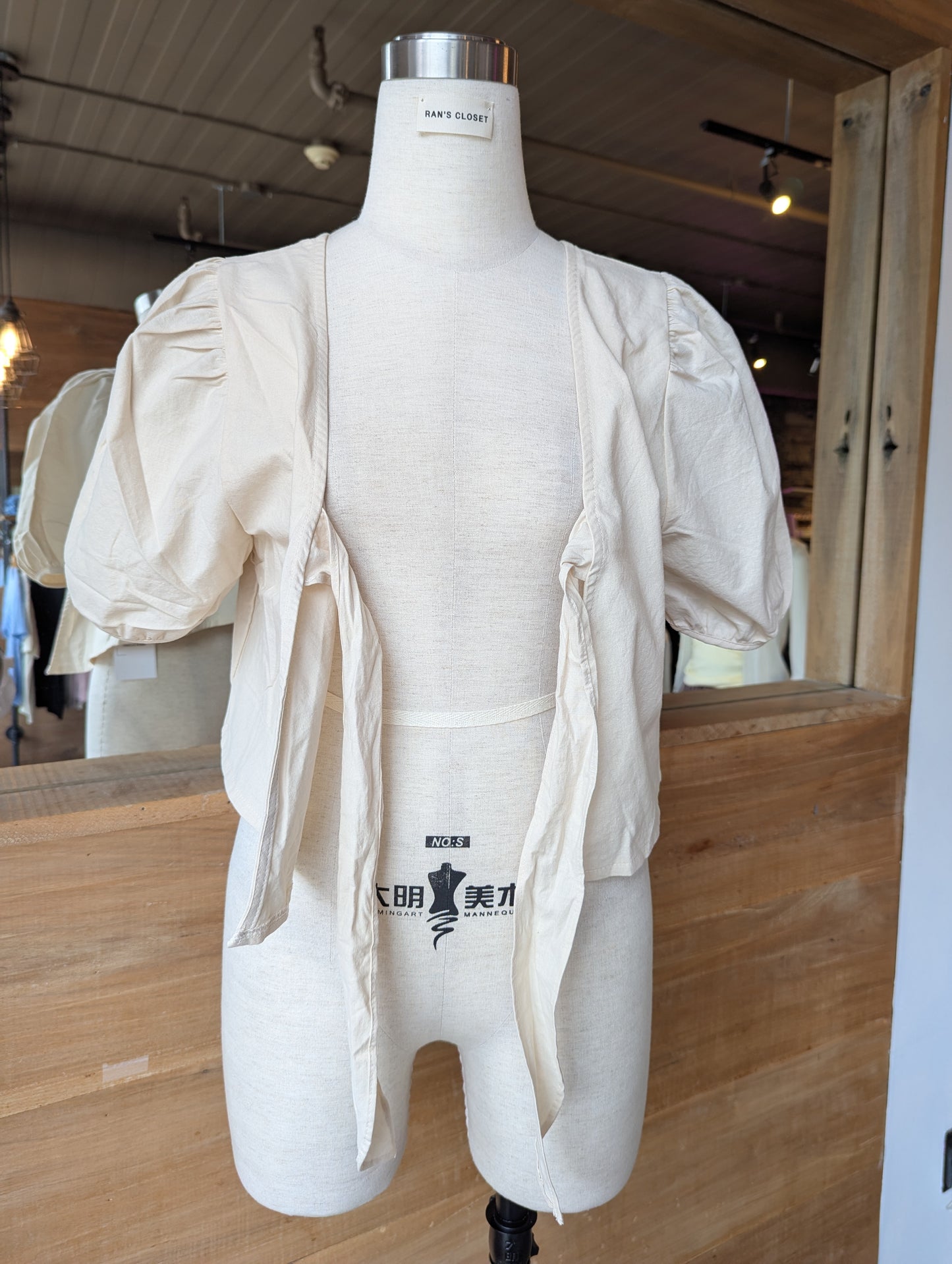 Heirloom Bow Blouse
