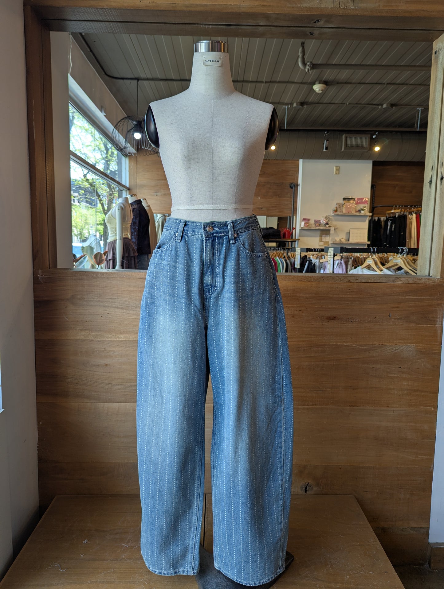 Starry Night Barrel Jeans