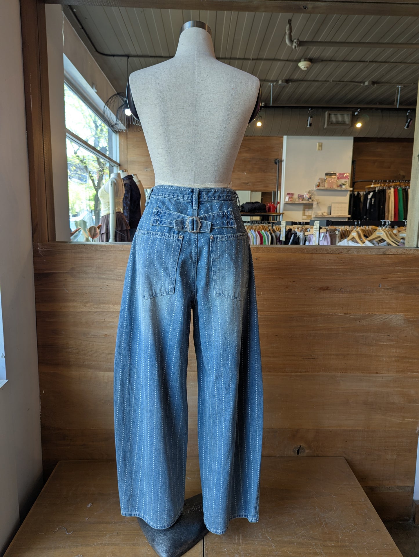 Starry Night Barrel Jeans