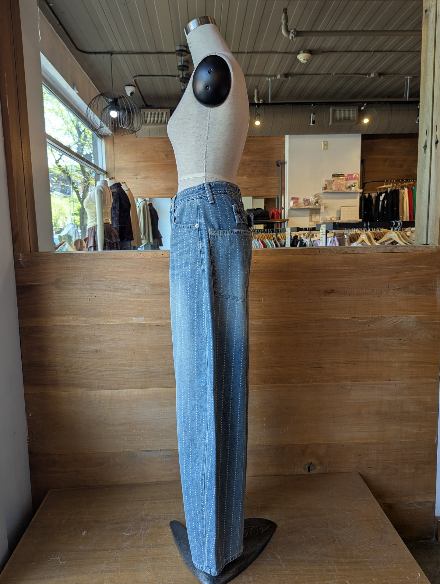 Starry Night Barrel Jeans