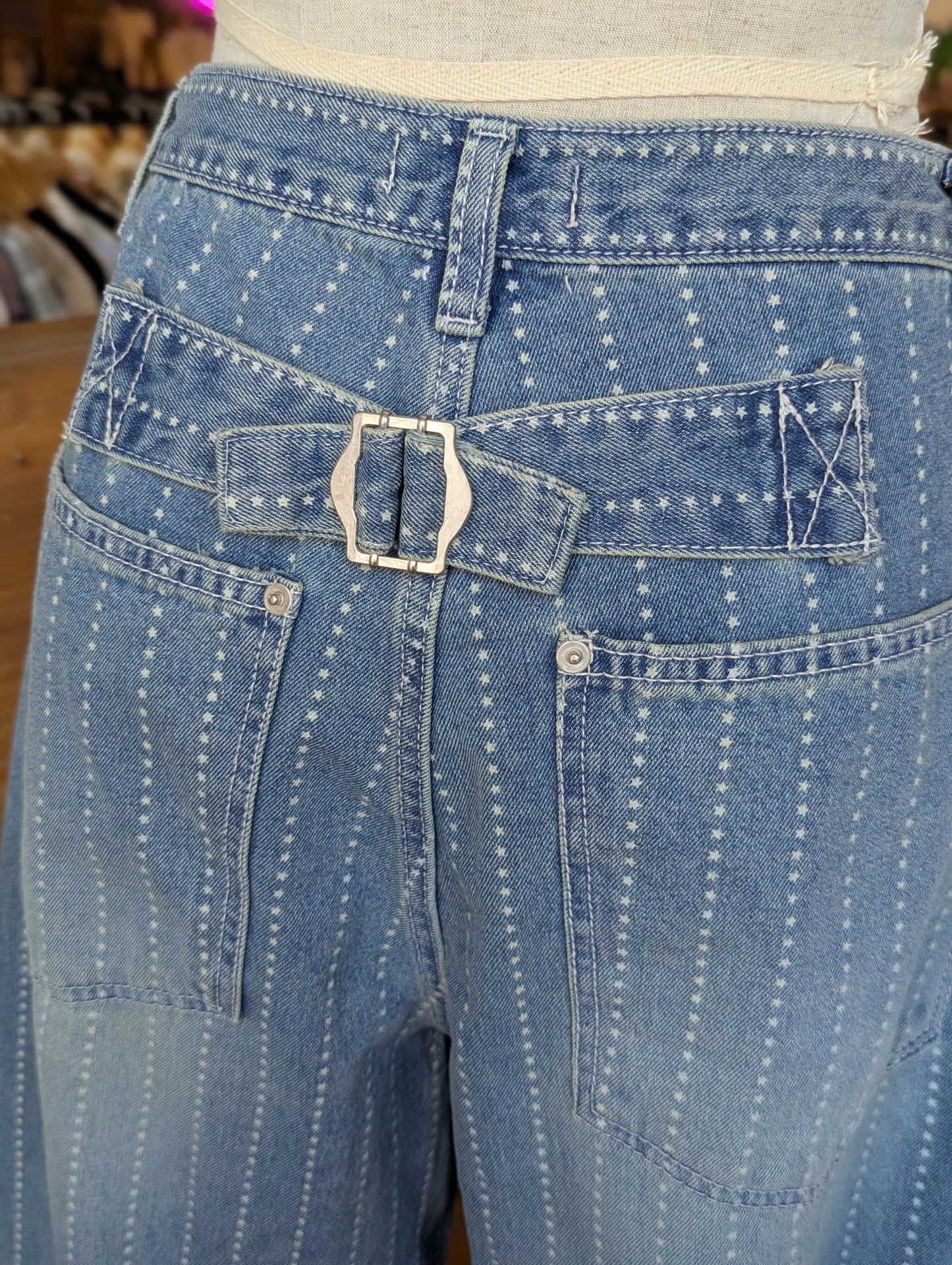 Starry Night Barrel Jeans