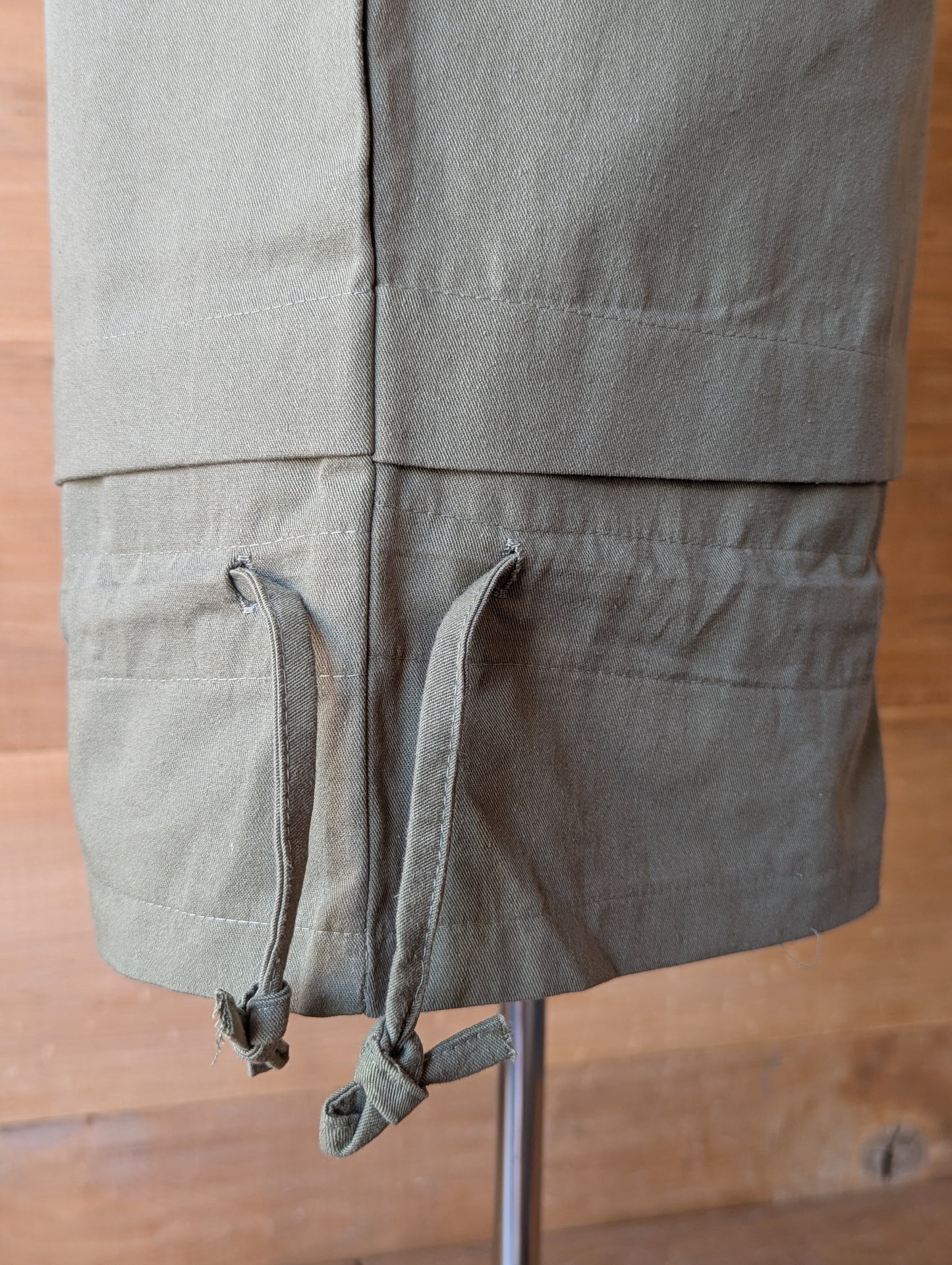 Olive Breeze Drawstring Utility Bloomer Short