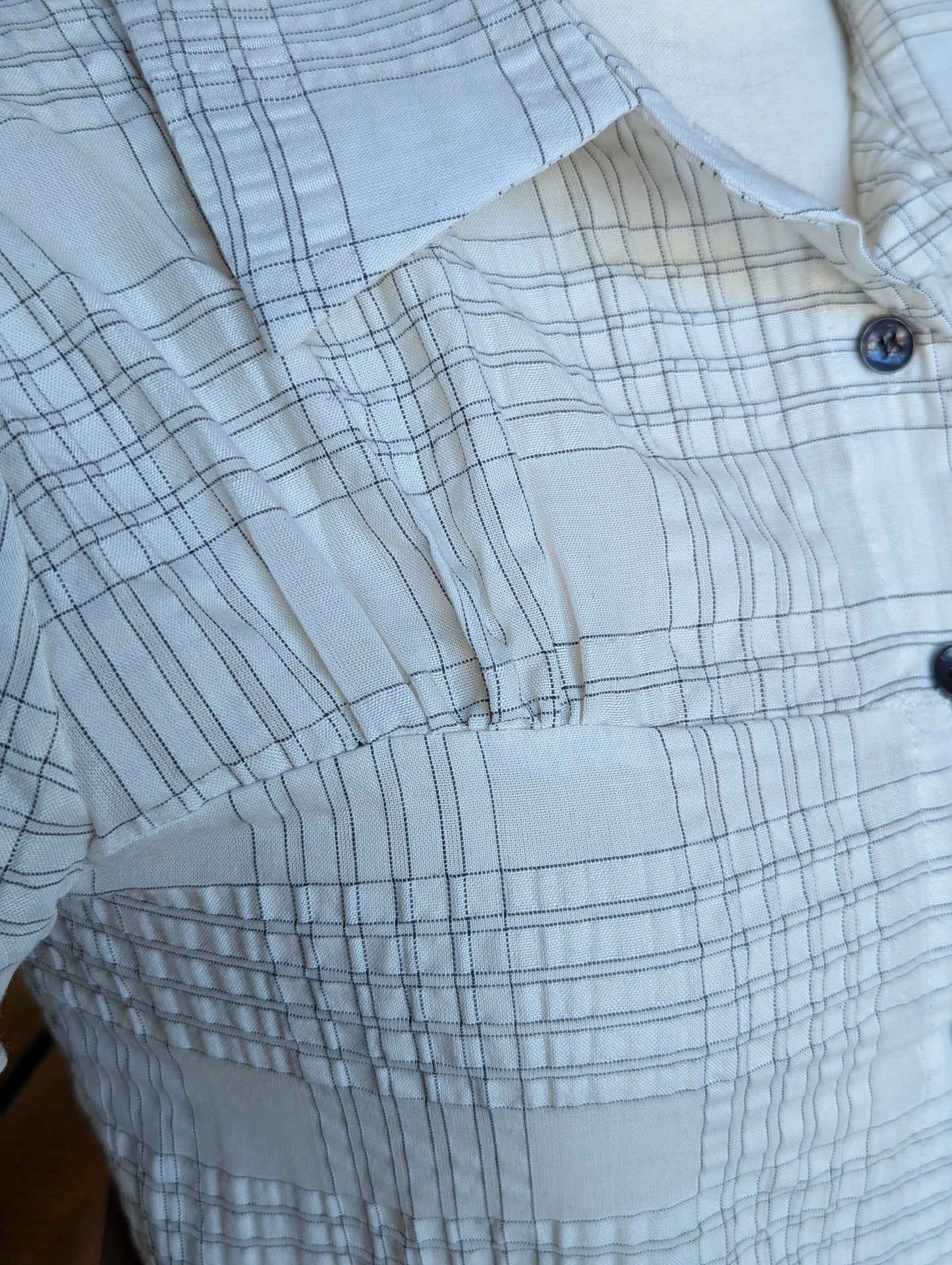 Bellevue Check Button-Up
