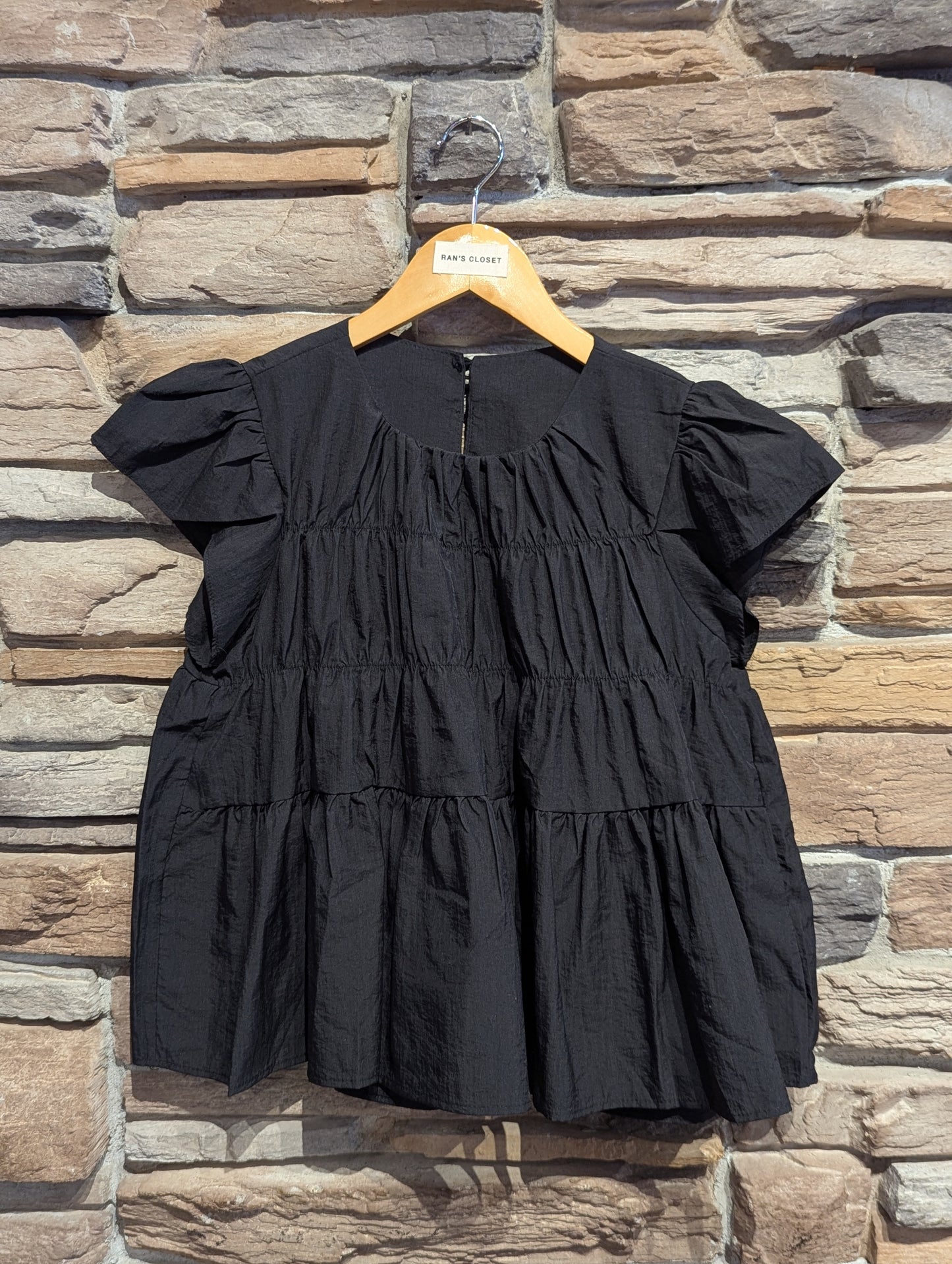 Pretty Please Tiered Babydoll Top