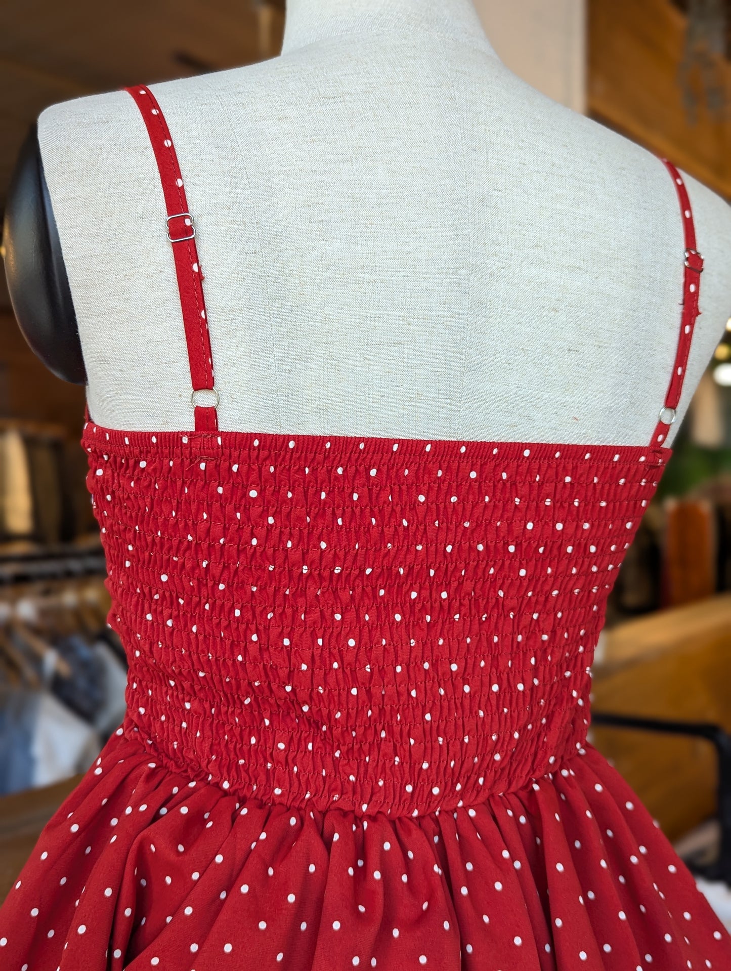 Darling Dot Bubble Top