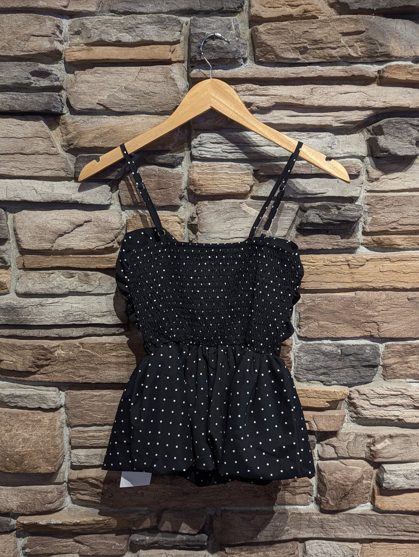 Darling Dot Bubble Top