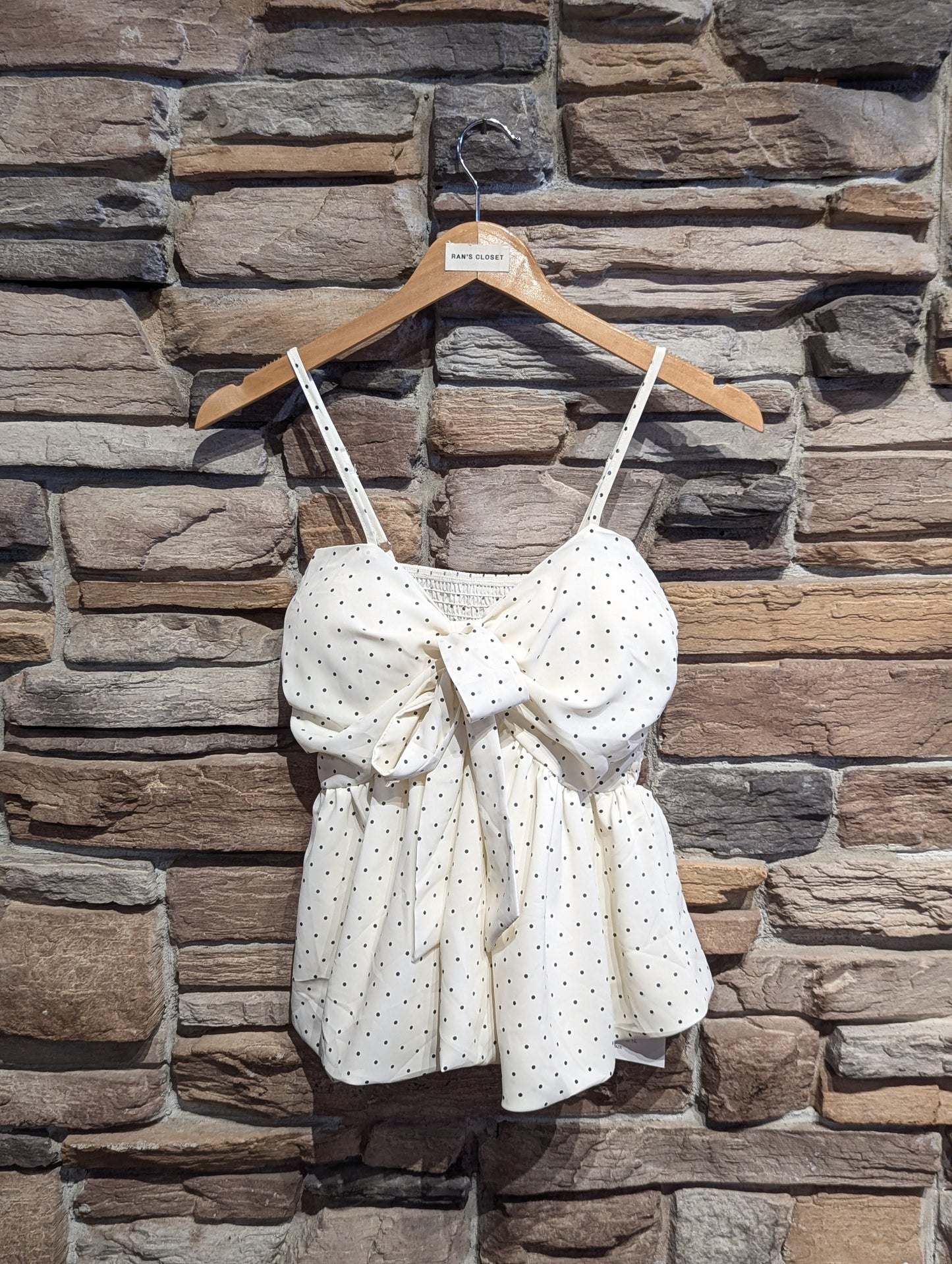 Darling Dot Bubble Top