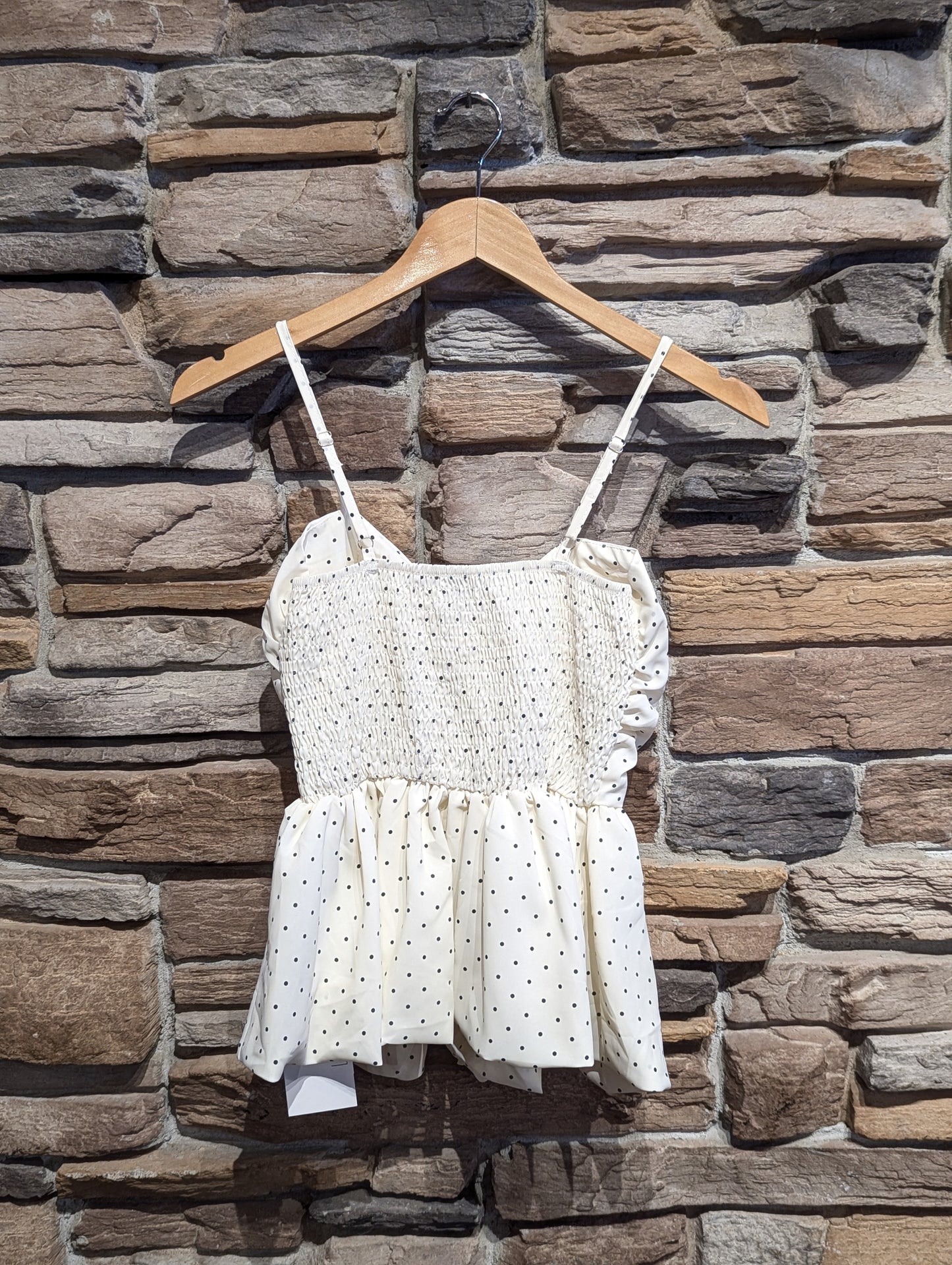 Darling Dot Bubble Top