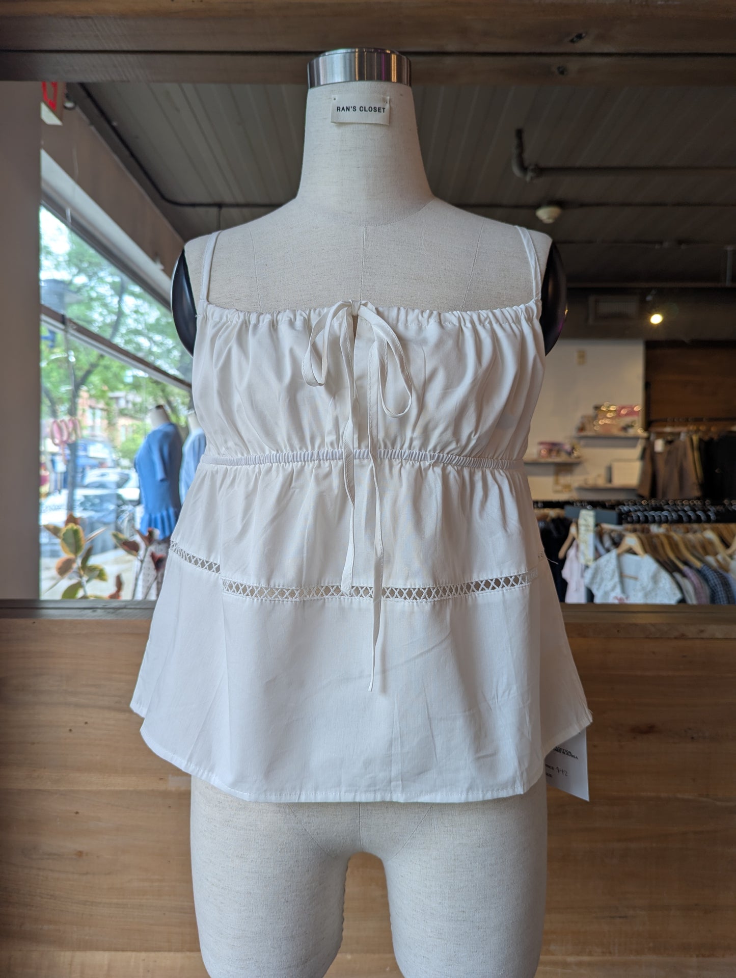 Summer Sonnet Front-Tie Blouse