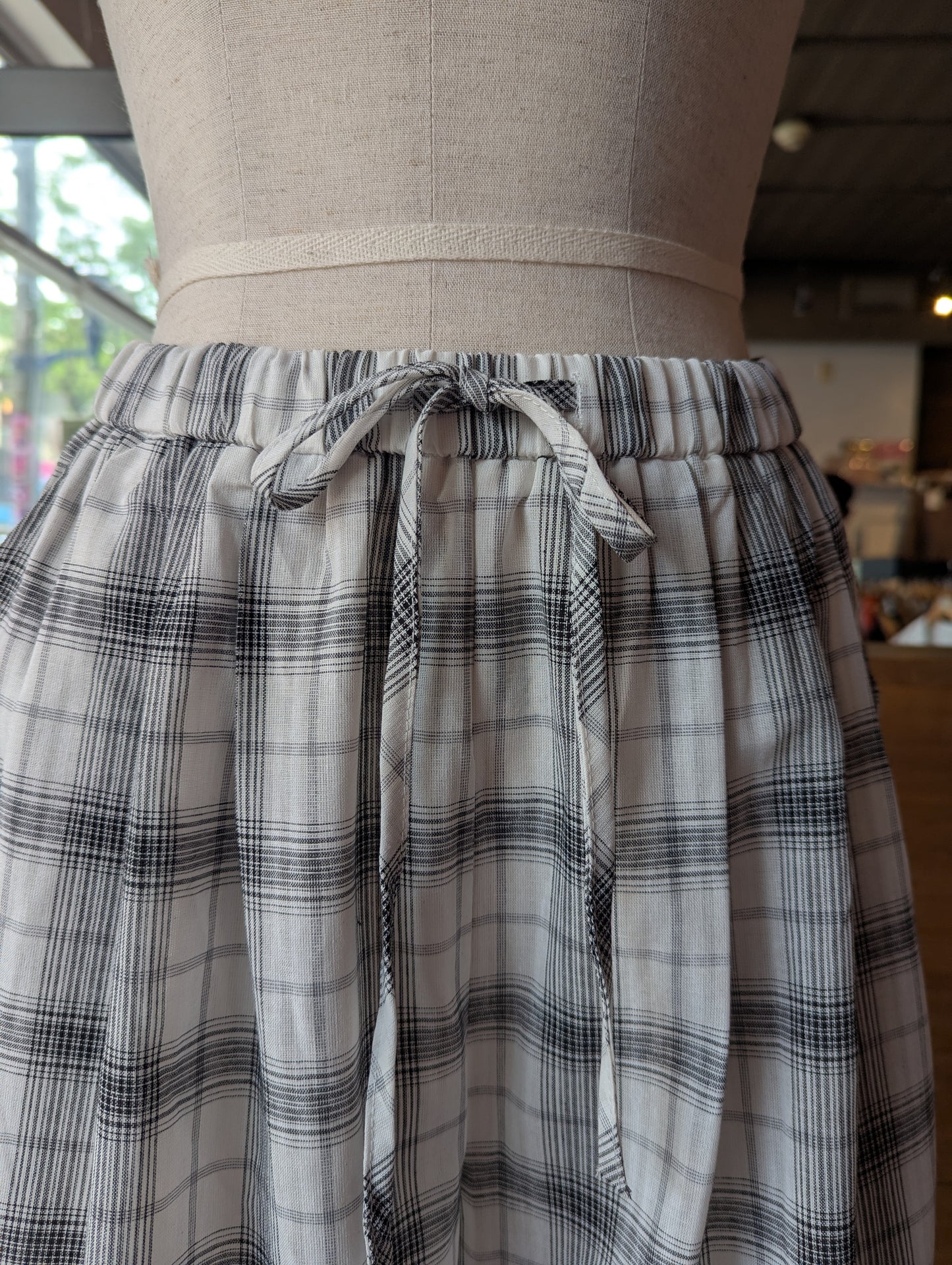 Kingsley Check Culotte