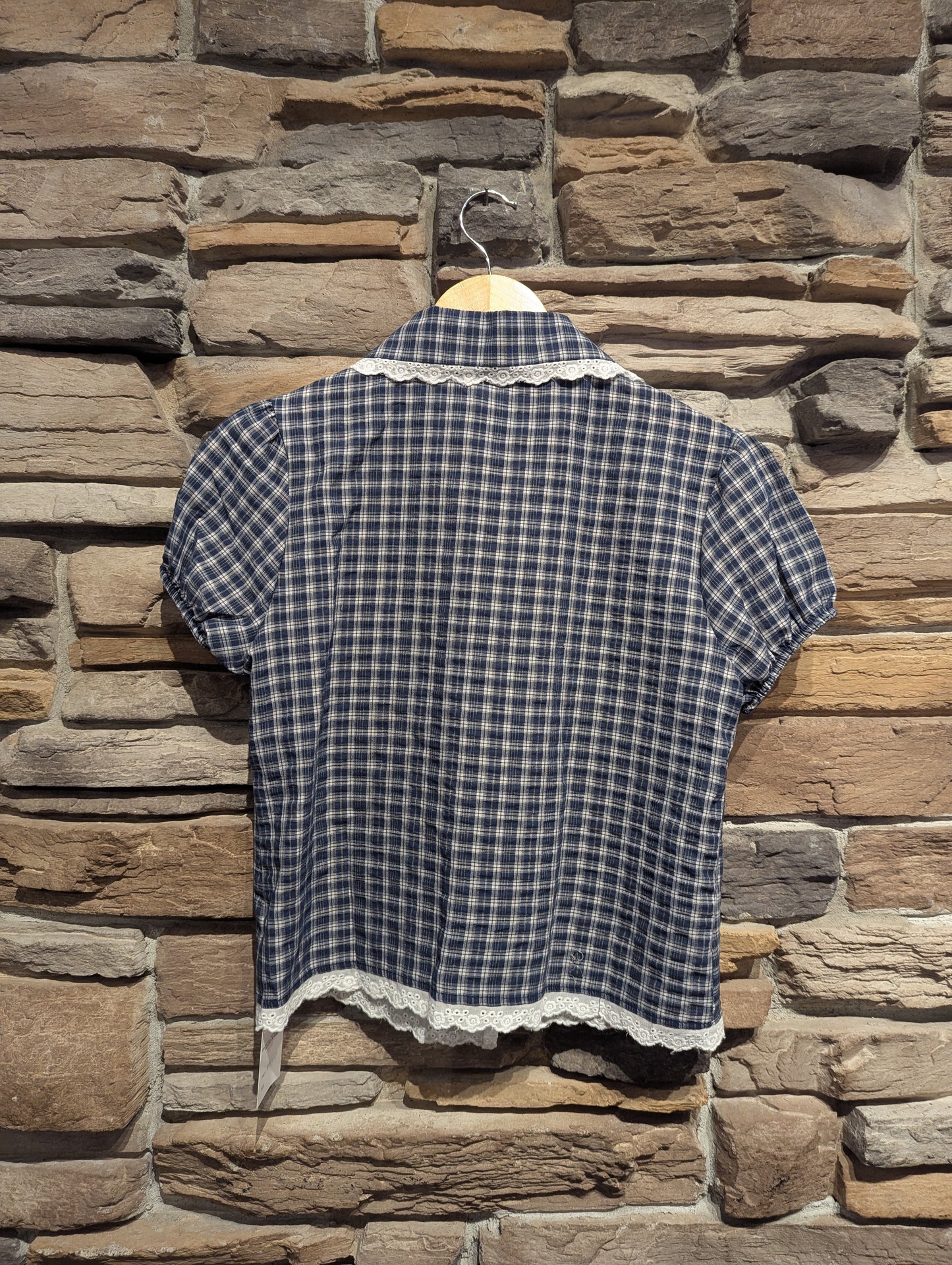 Storybook Romance plaid Top