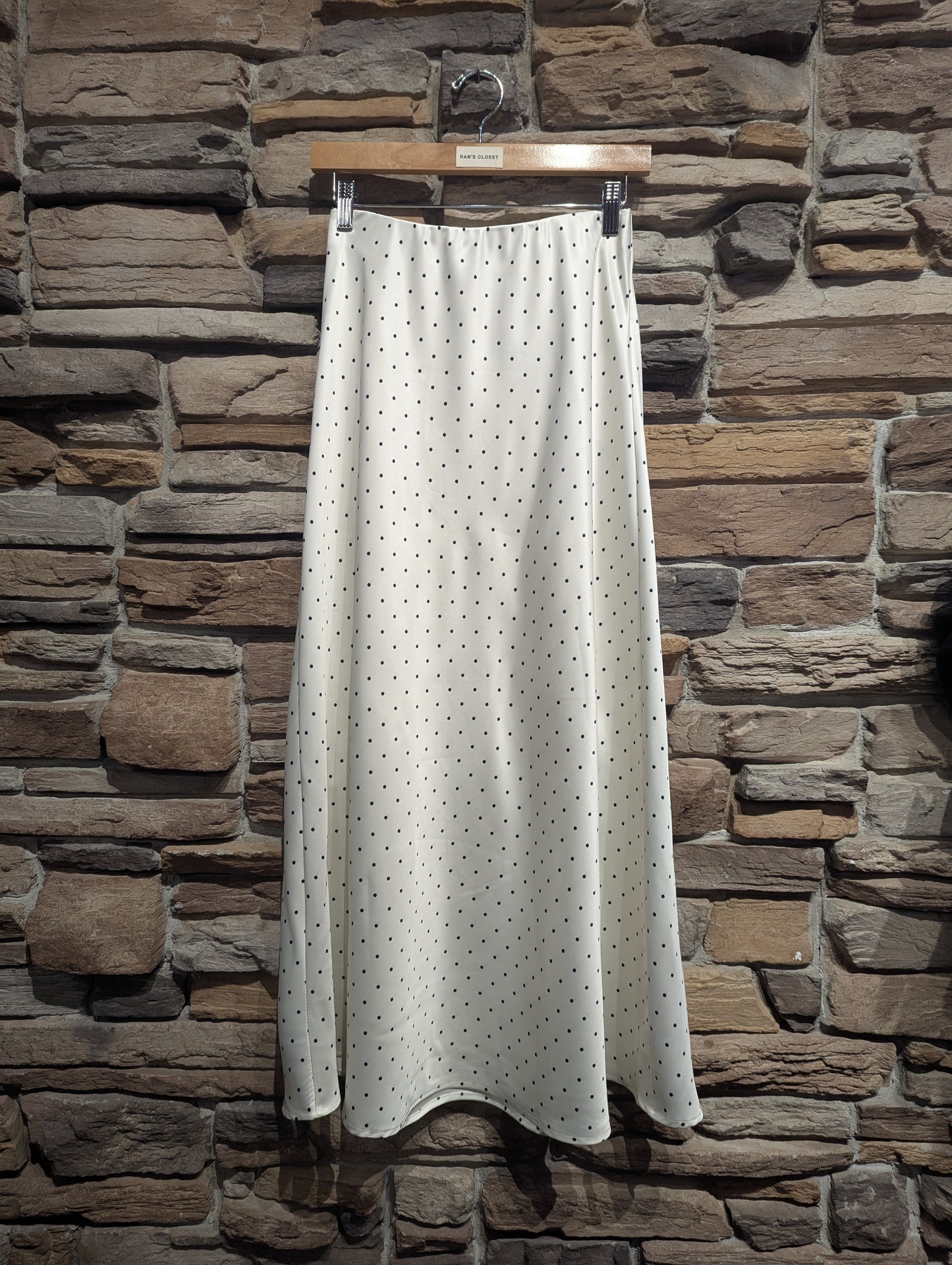 Rosalie Polka Dot Maxi Skirt