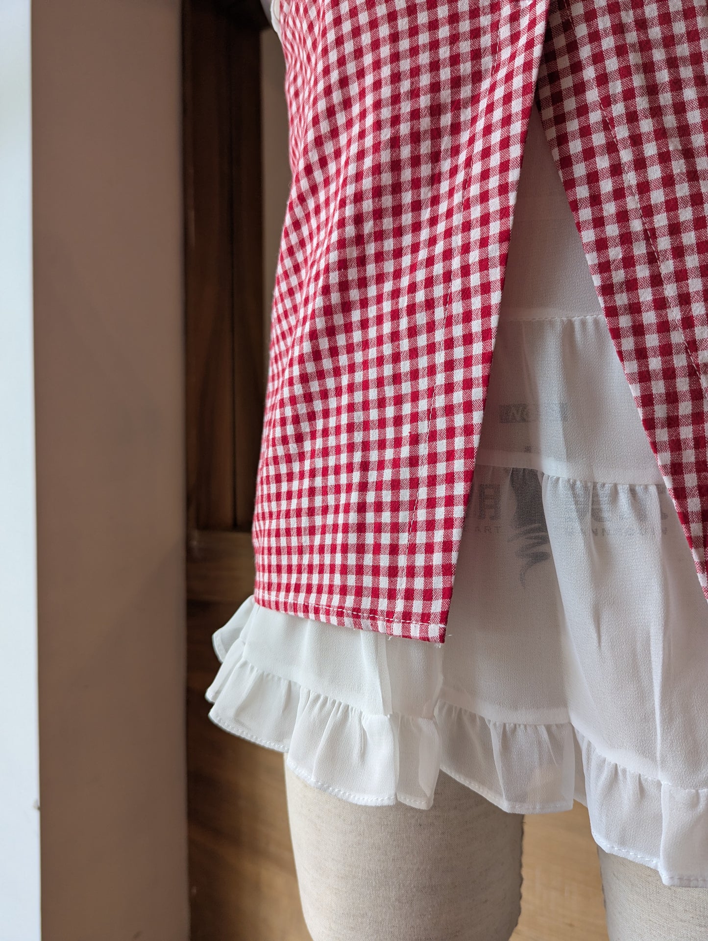 Picnic Daydream Layered Gingham Tank Top