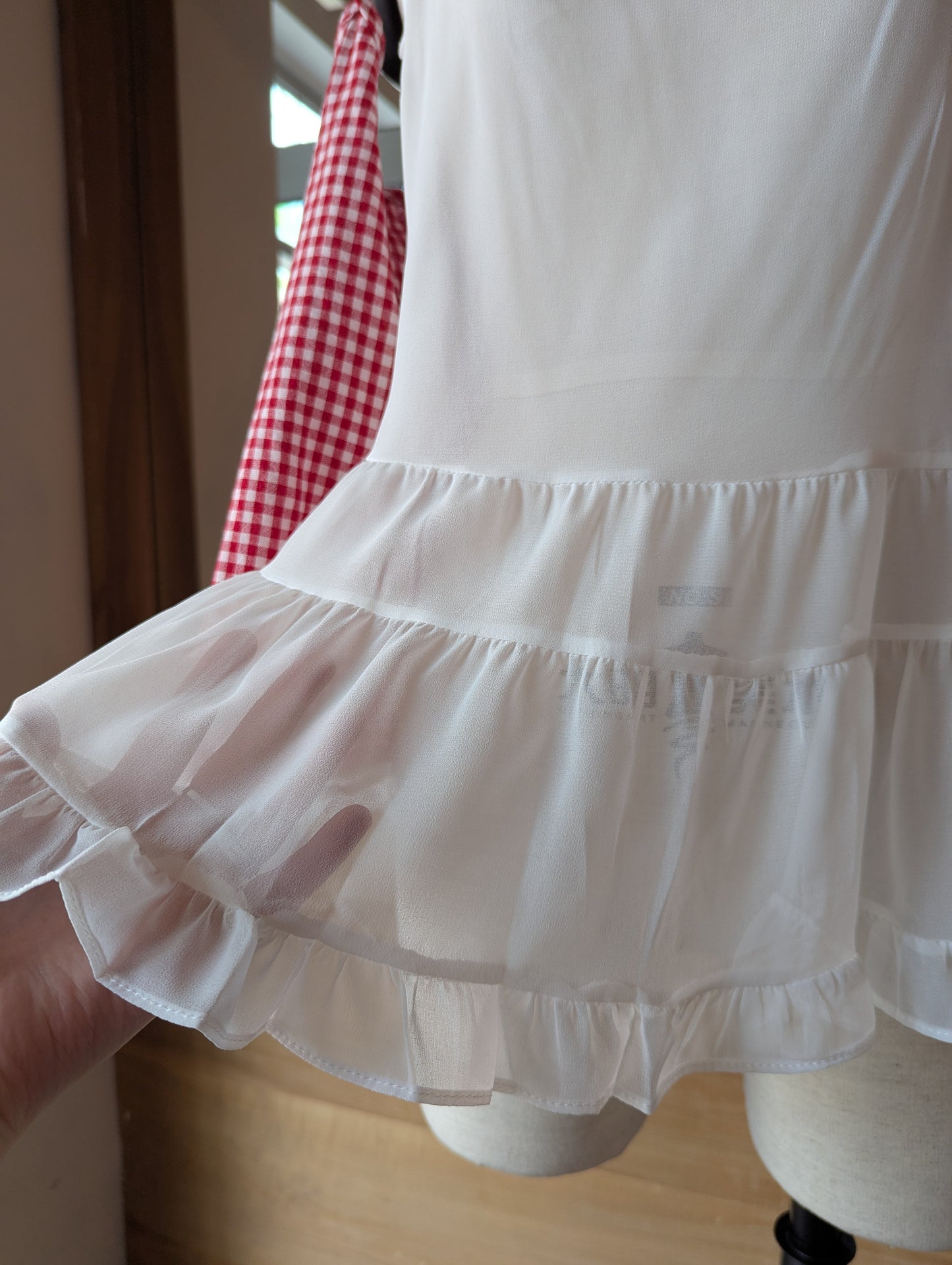Picnic Daydream Layered Gingham Tank Top