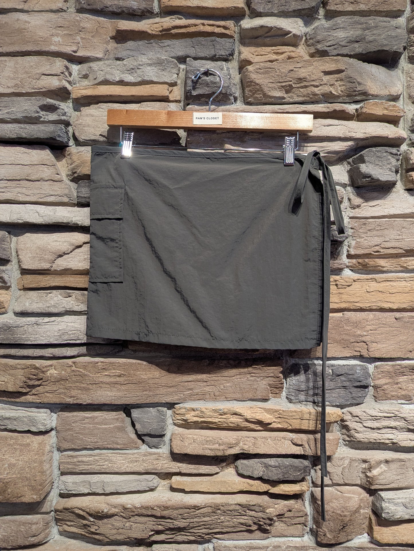 Utility Collective Wrap Skirt