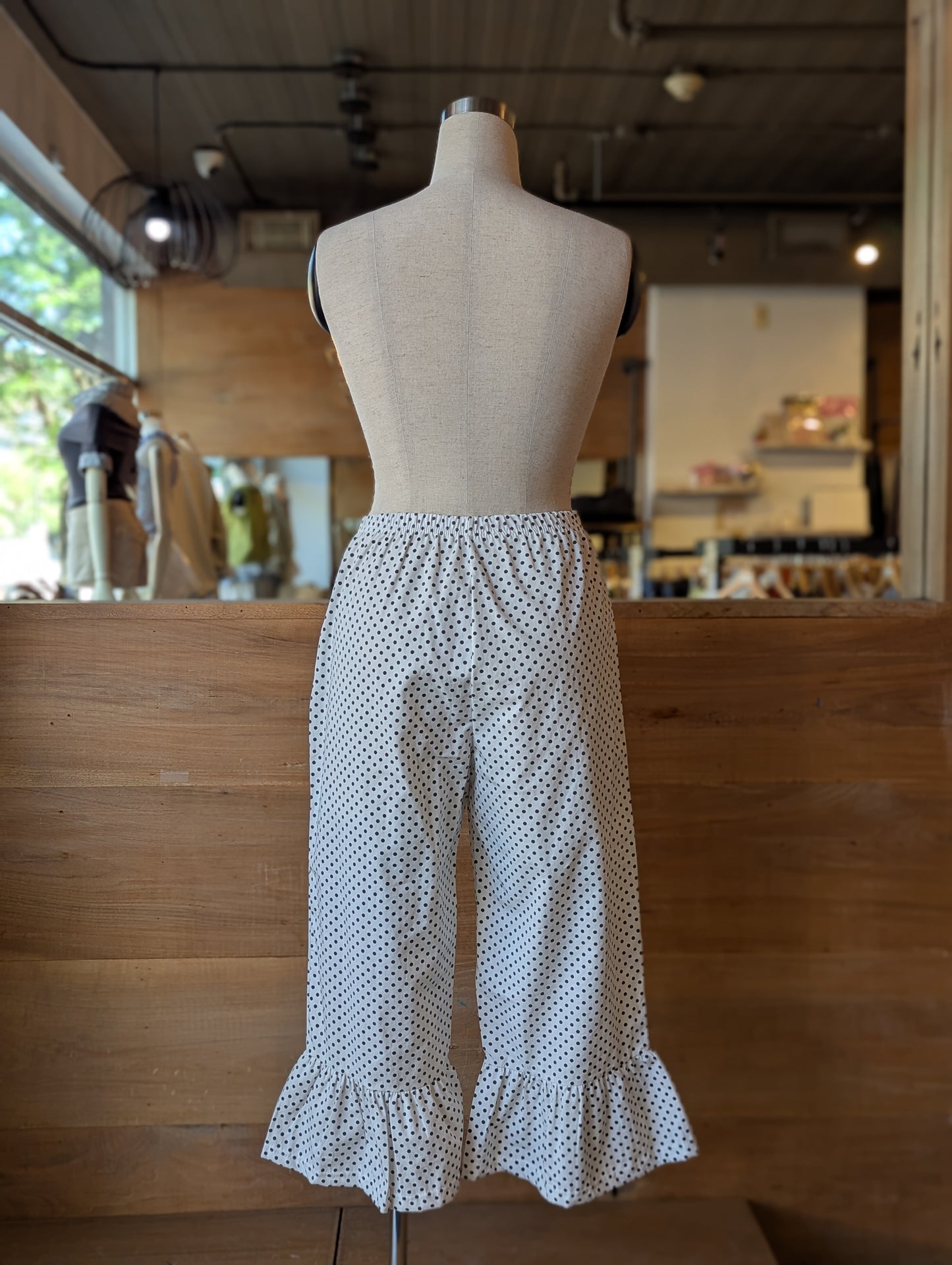 Dotty Darling Polkadot Bloomer Capri Pants
