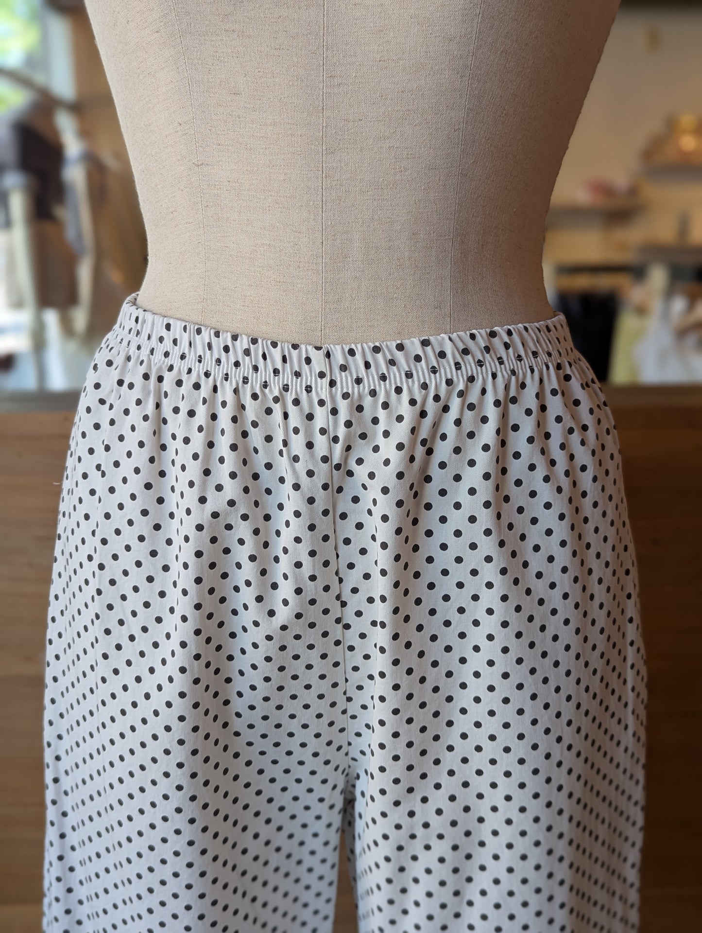 Dotty Darling Polkadot Bloomer Capri Pants