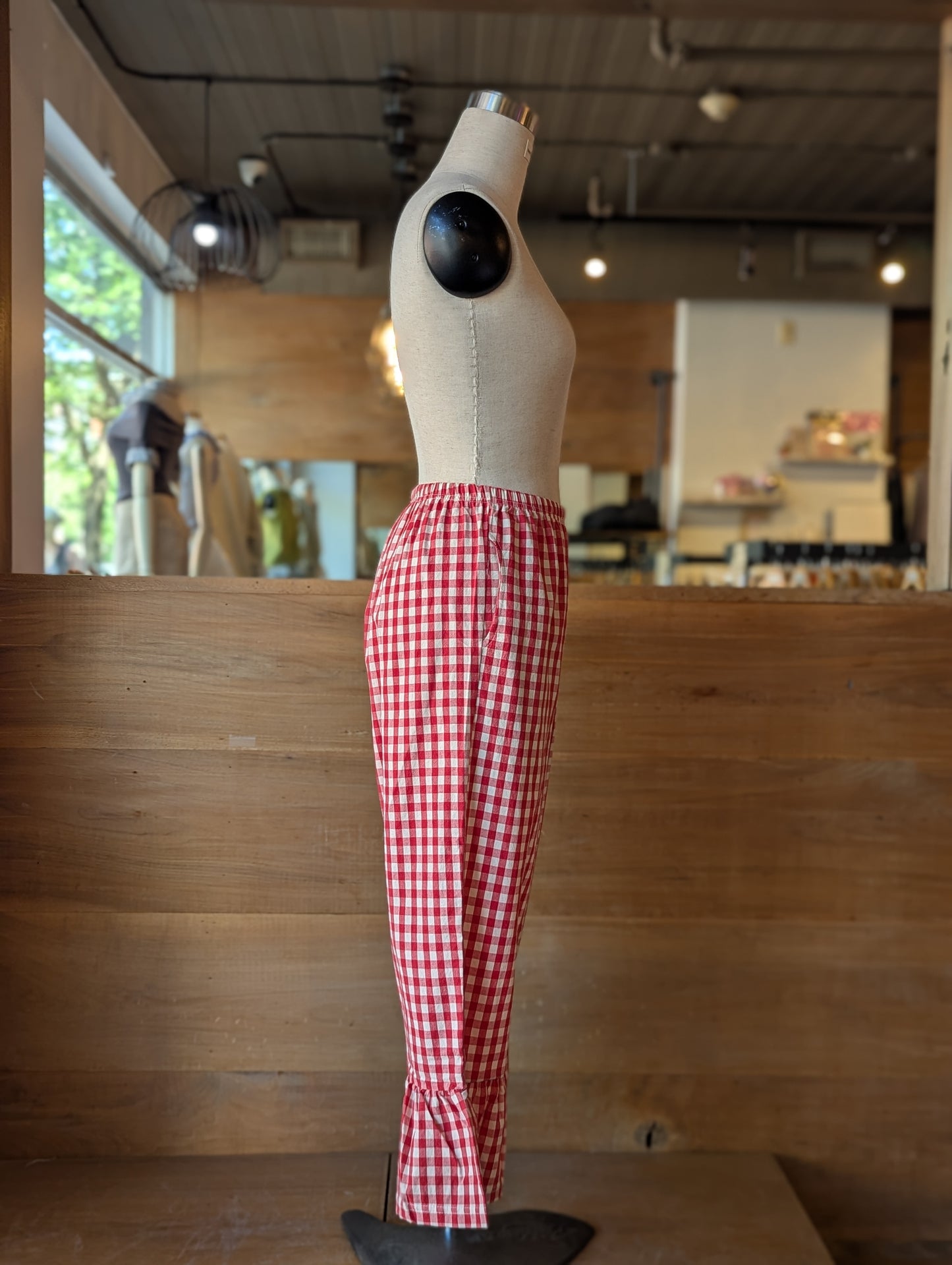 Gingham Picnic Capri