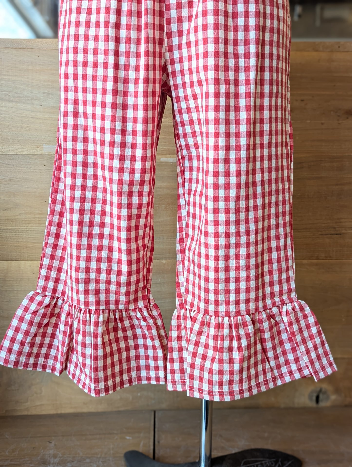 Gingham Picnic Capri