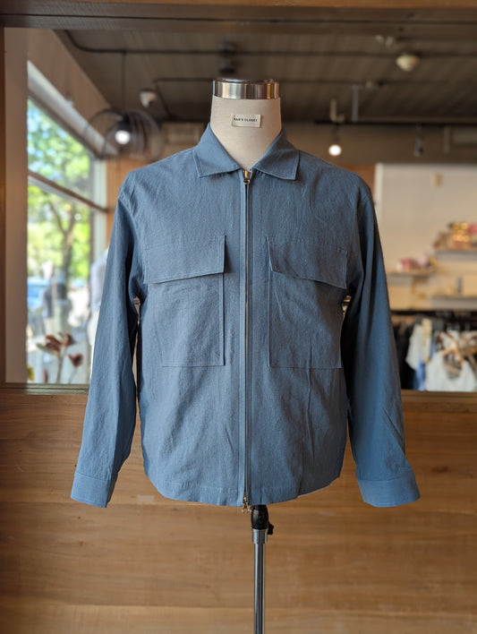 Harbourfront Linen Utility Jacket