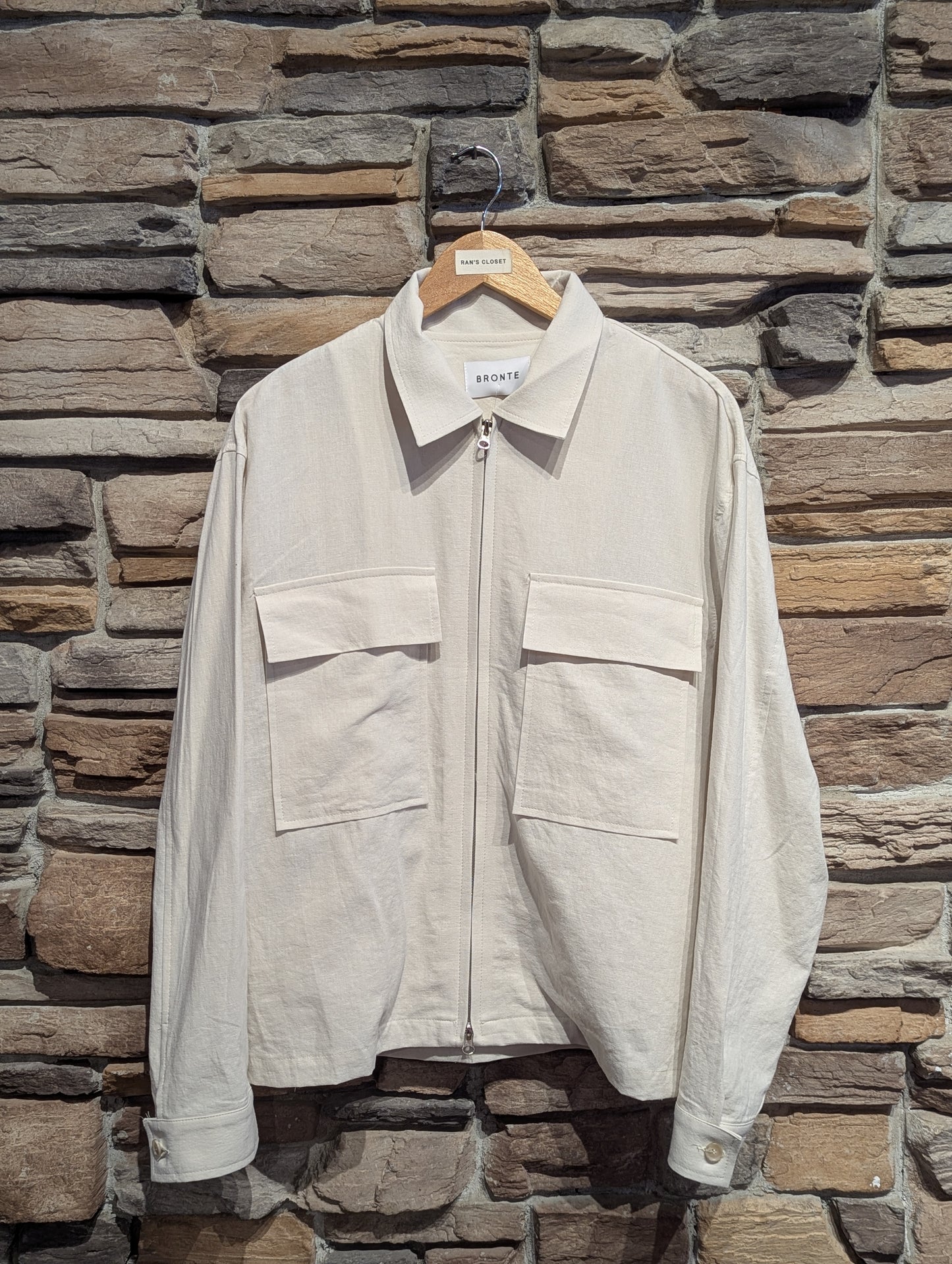 Harbourfront Linen Utility Jacket