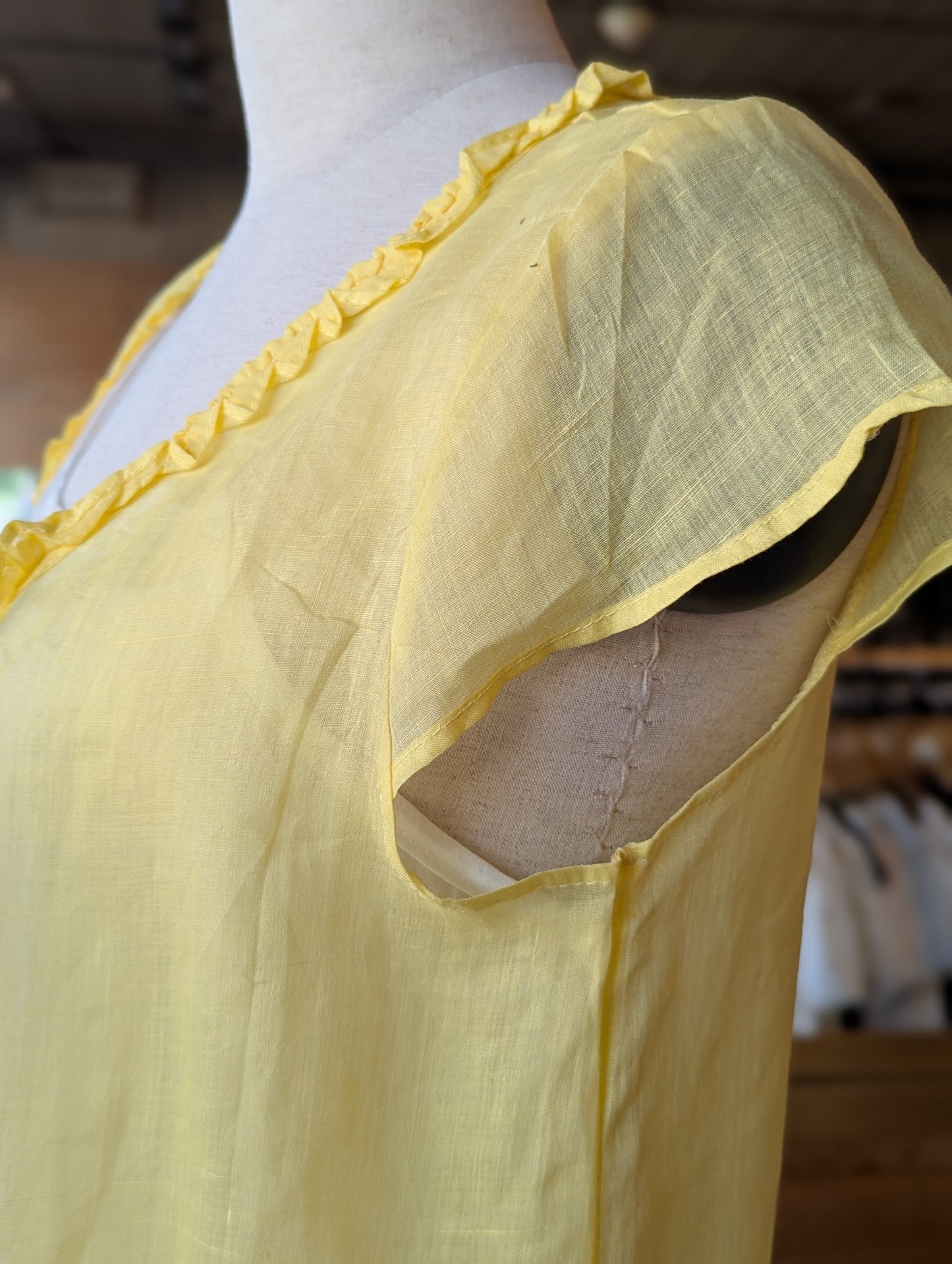 Double Take Ruffle Trim Top