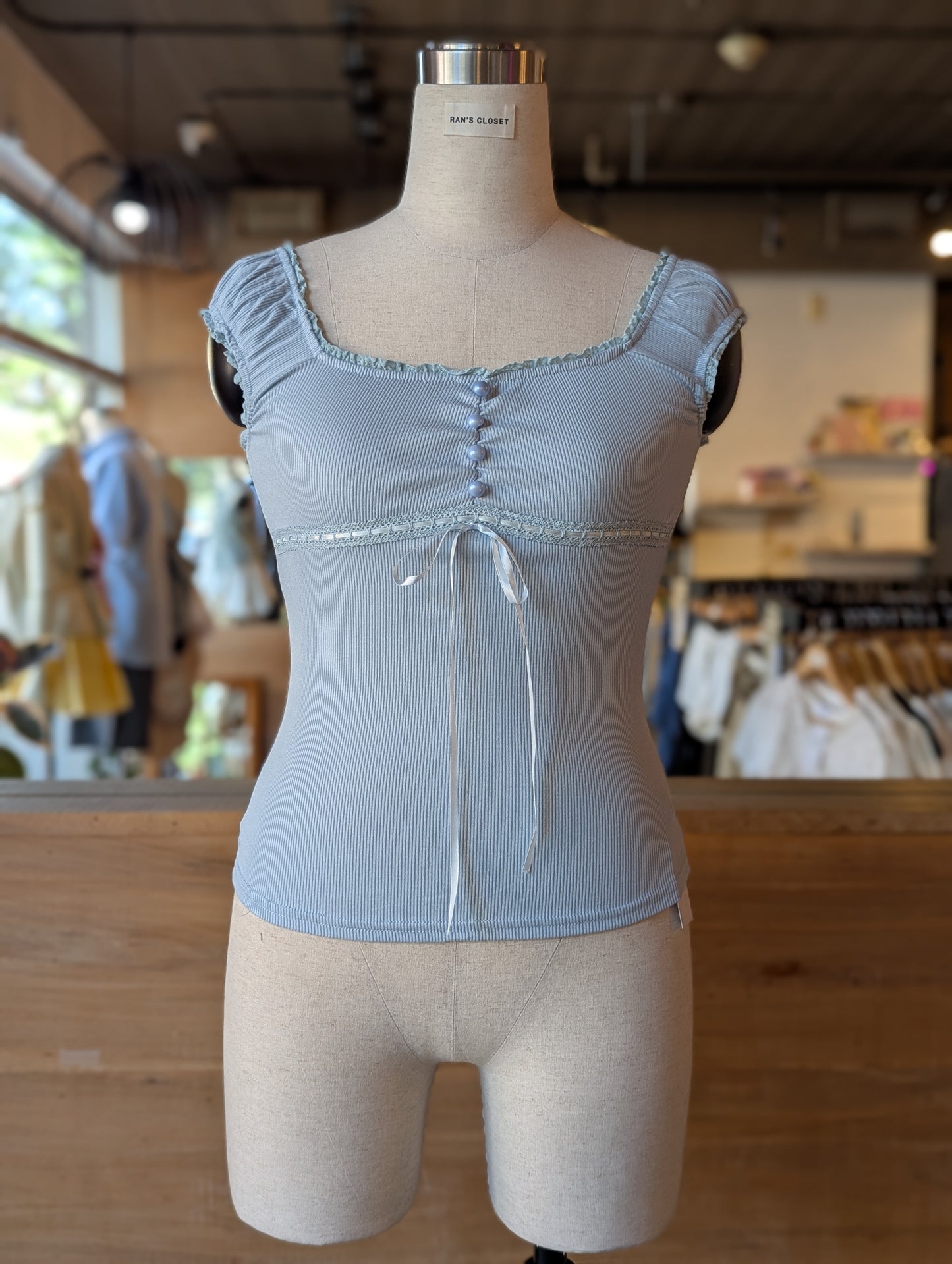 Soft Femme Cap Sleeve Top