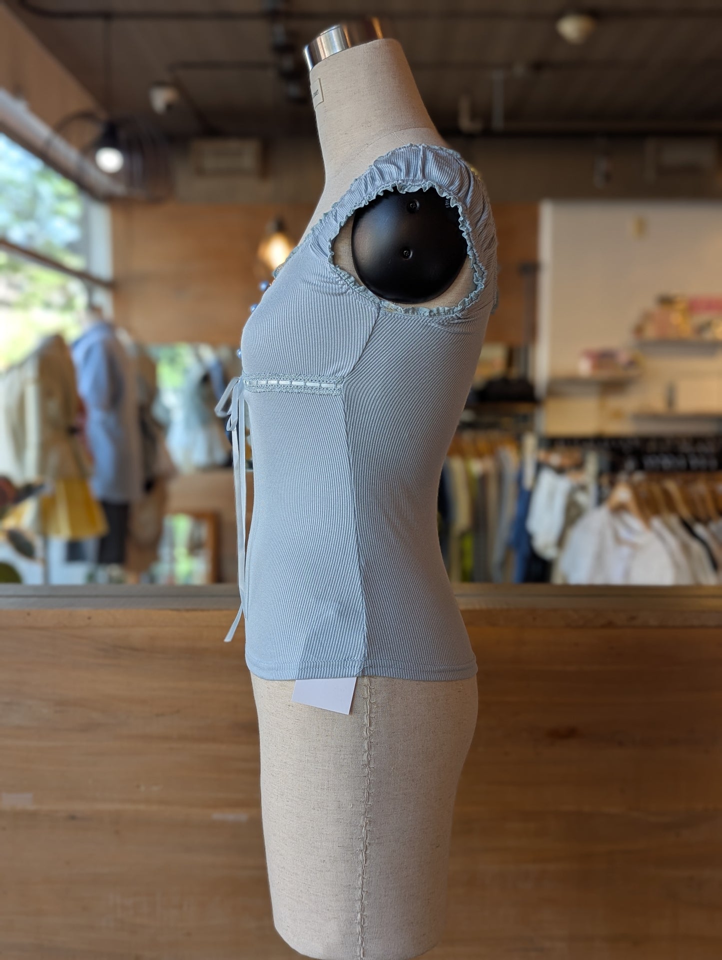 Soft Femme Cap Sleeve Top