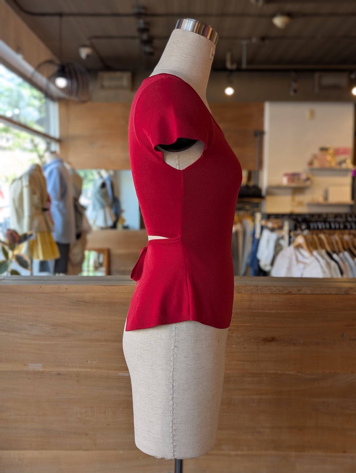 Secret Kiss Back-Tie Top