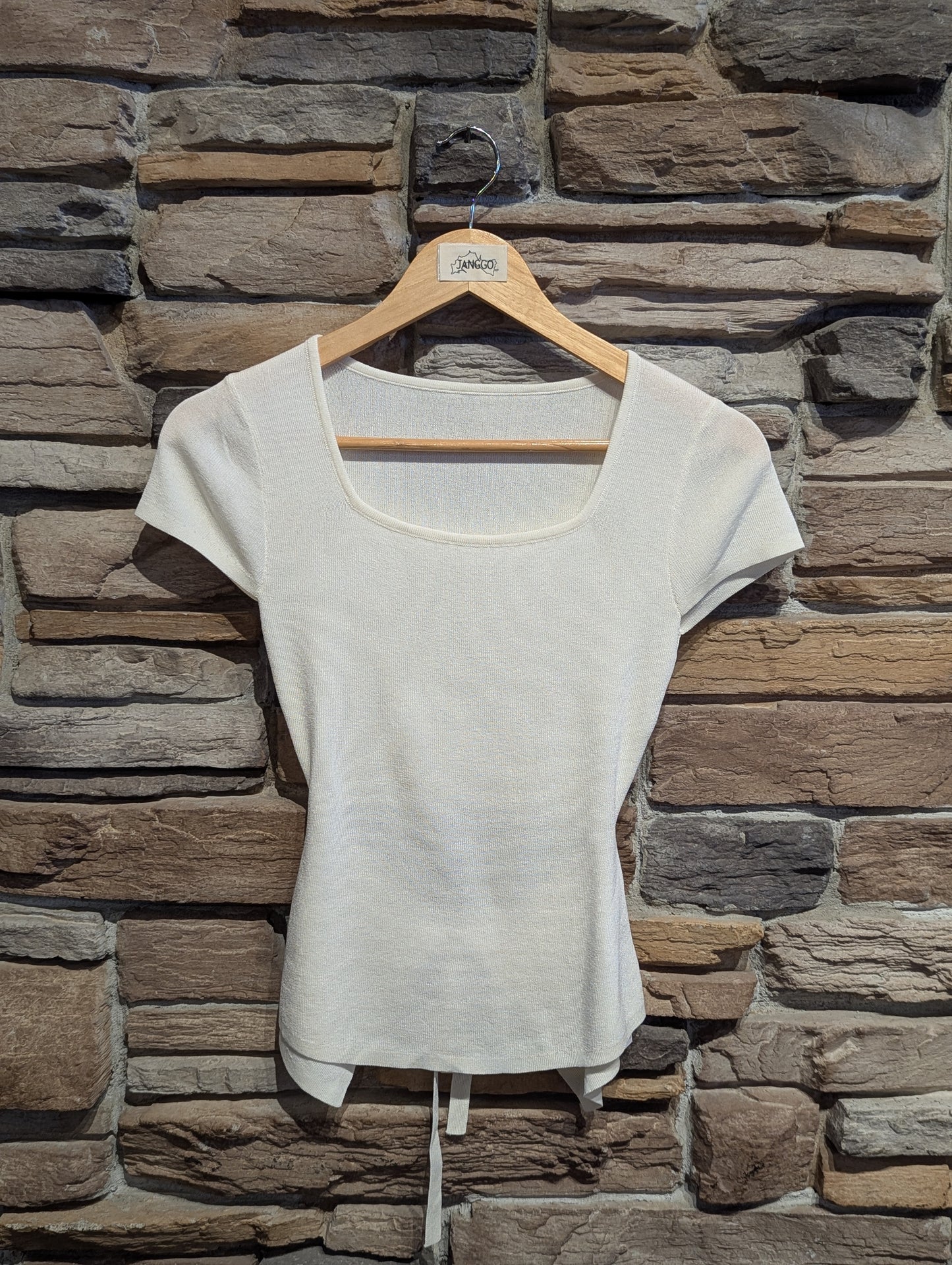 Secret Kiss Back-Tie Top