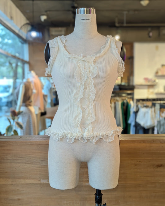 Petal Trim Tank Top