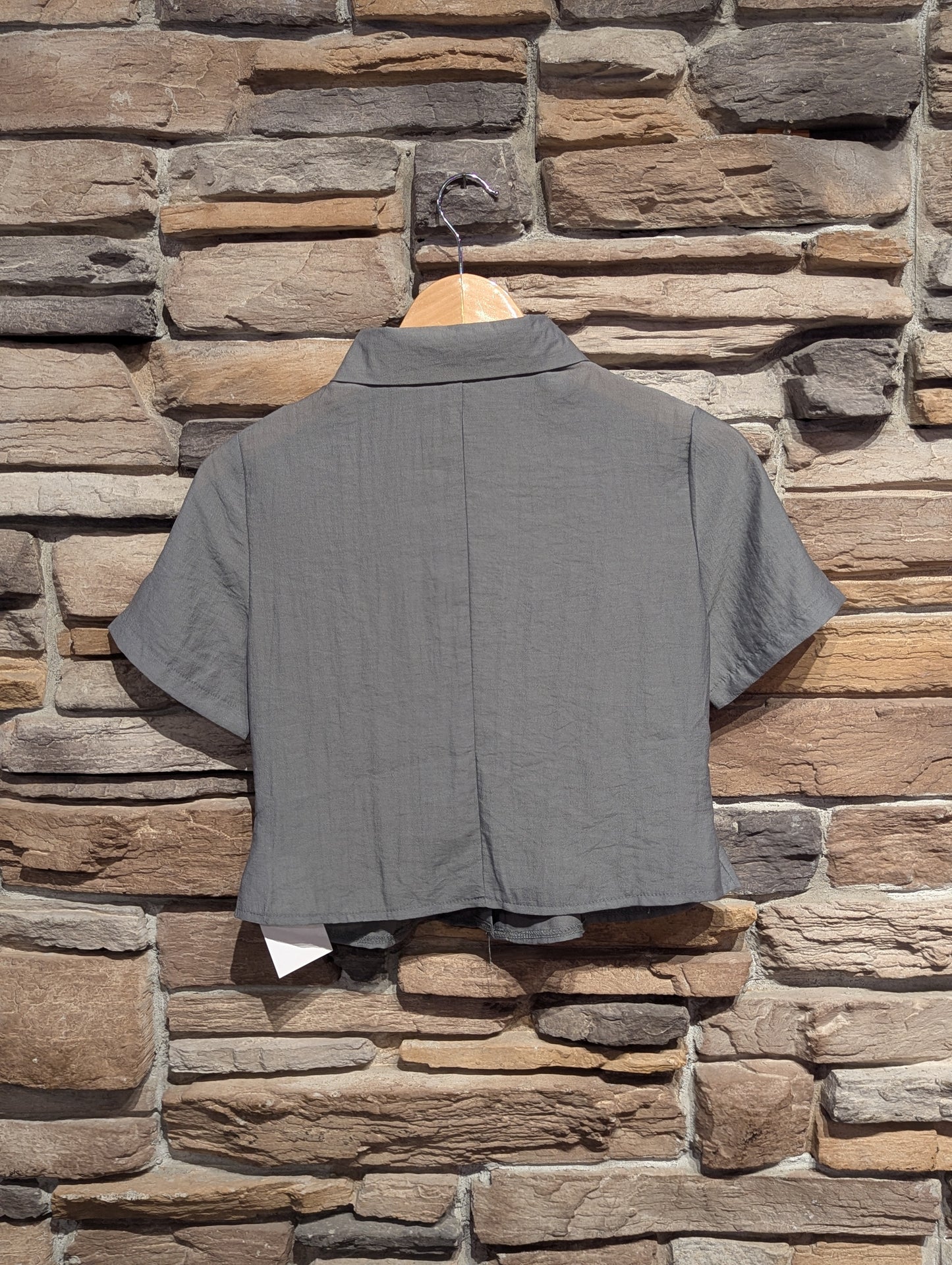 Studio Contour Button Up Top