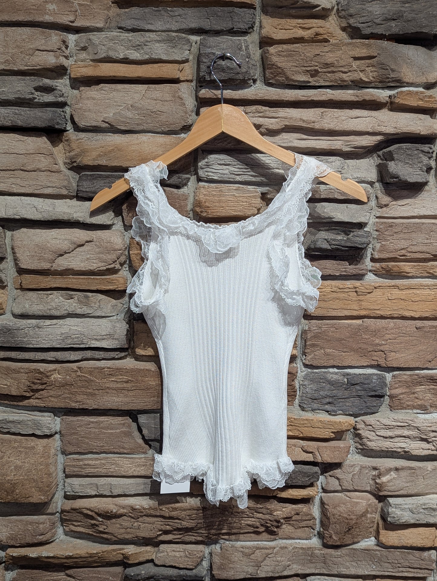 Petal Trim Tank Top