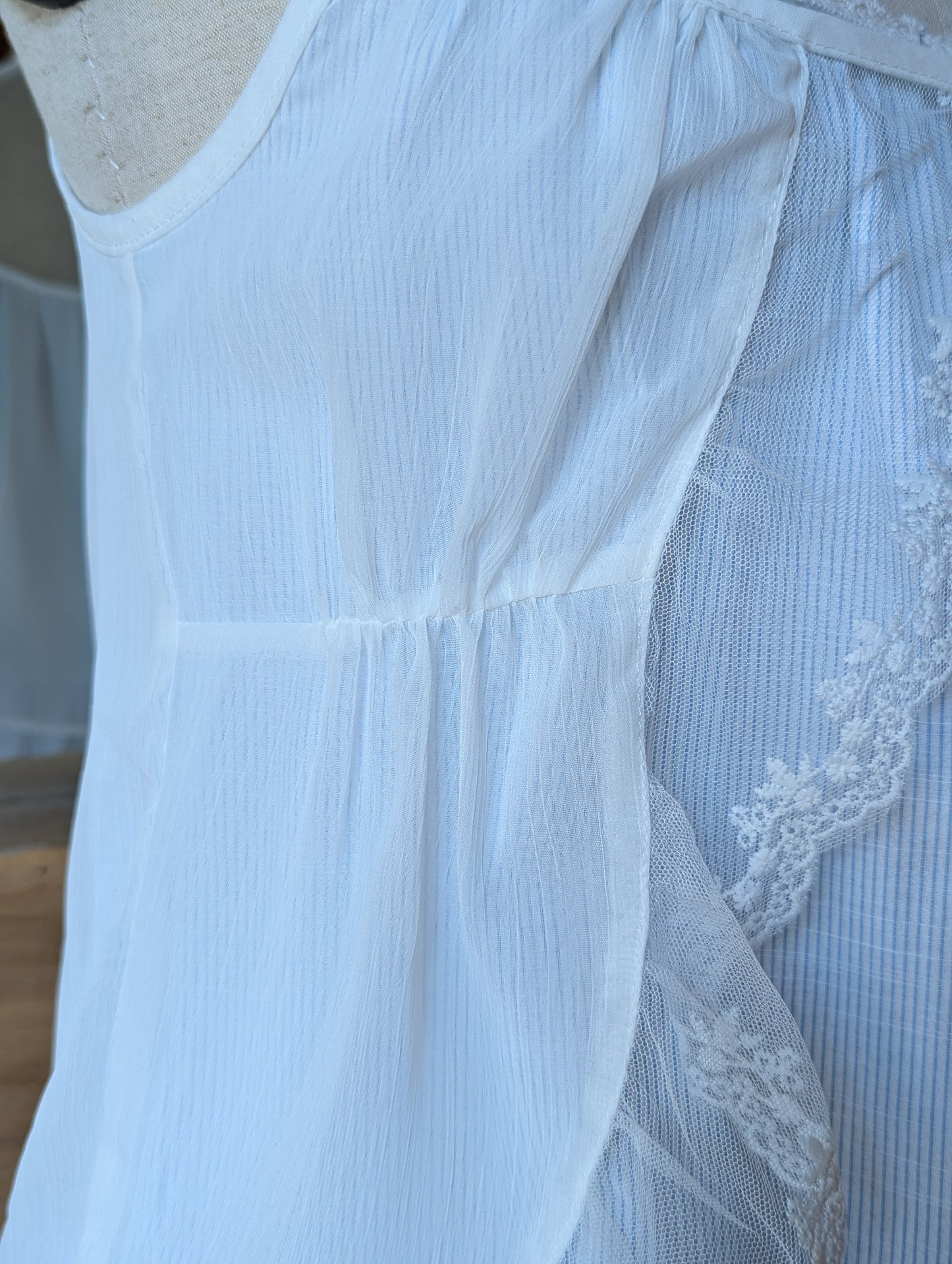 Checkmate Lace and Layer Top