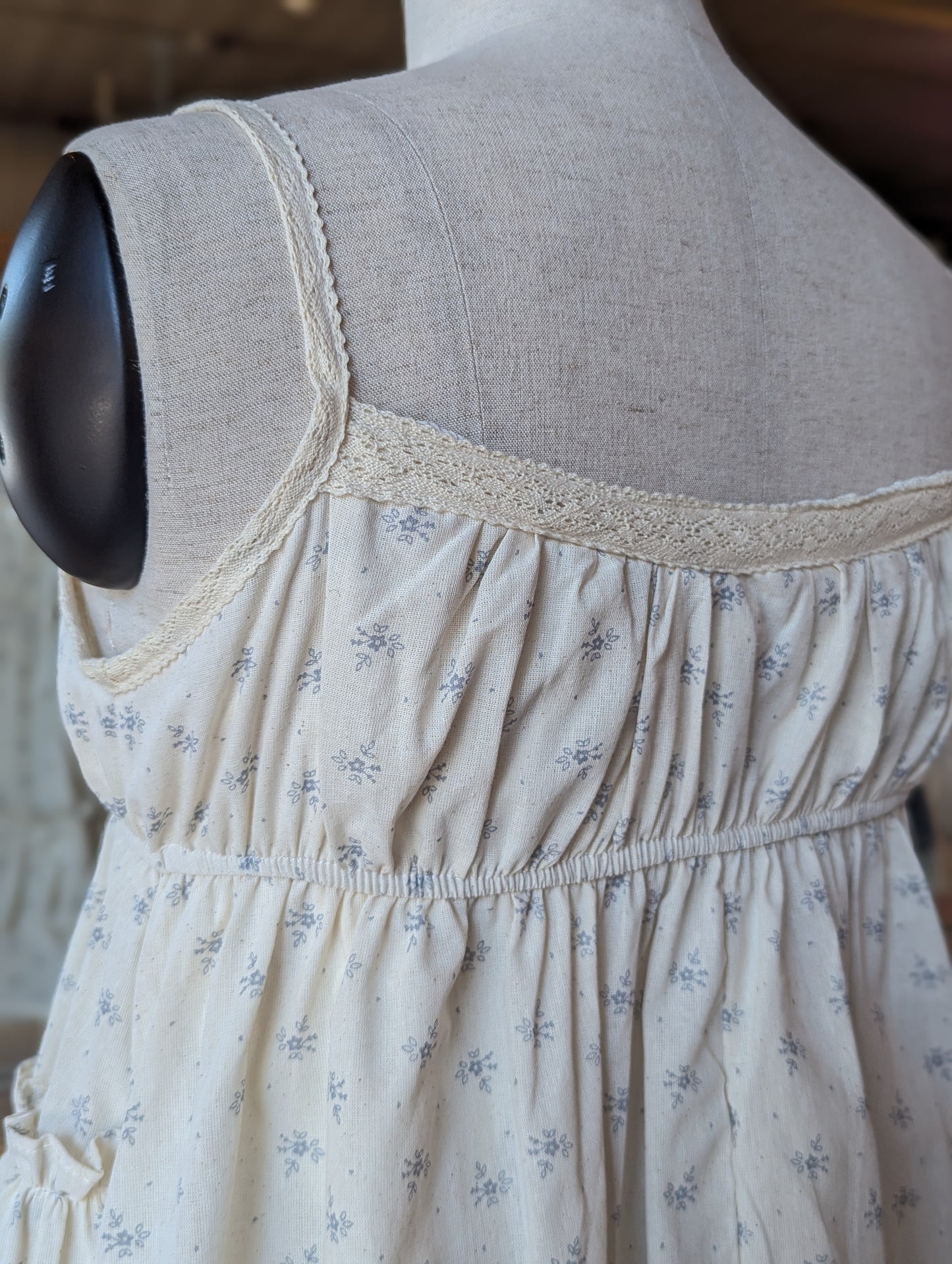 Pressed Flower Ruffle Top
