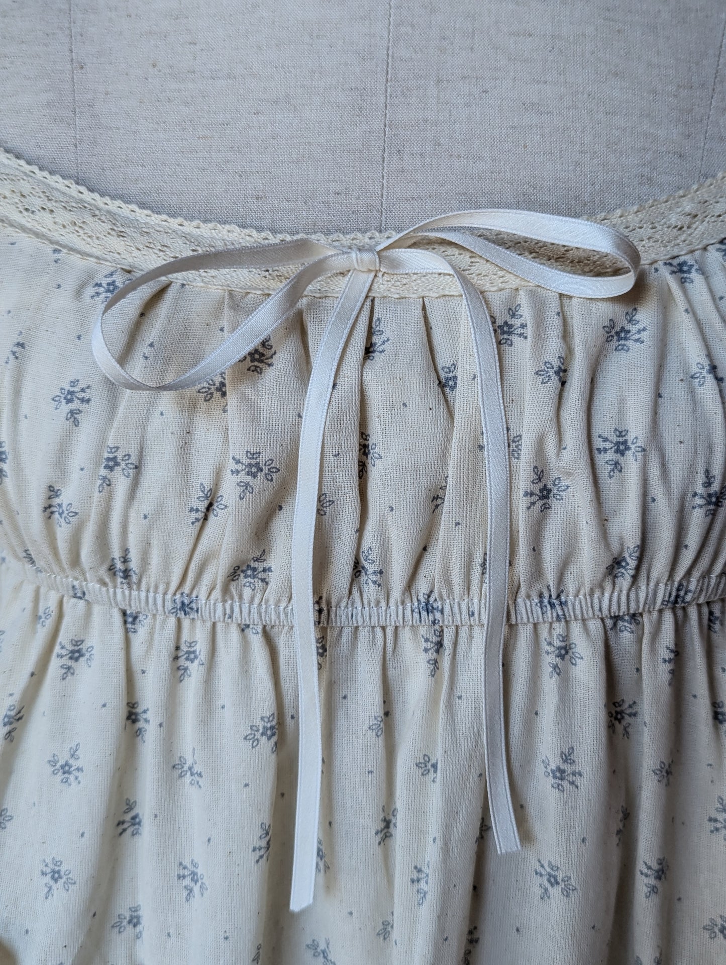 Pressed Flower Ruffle Top