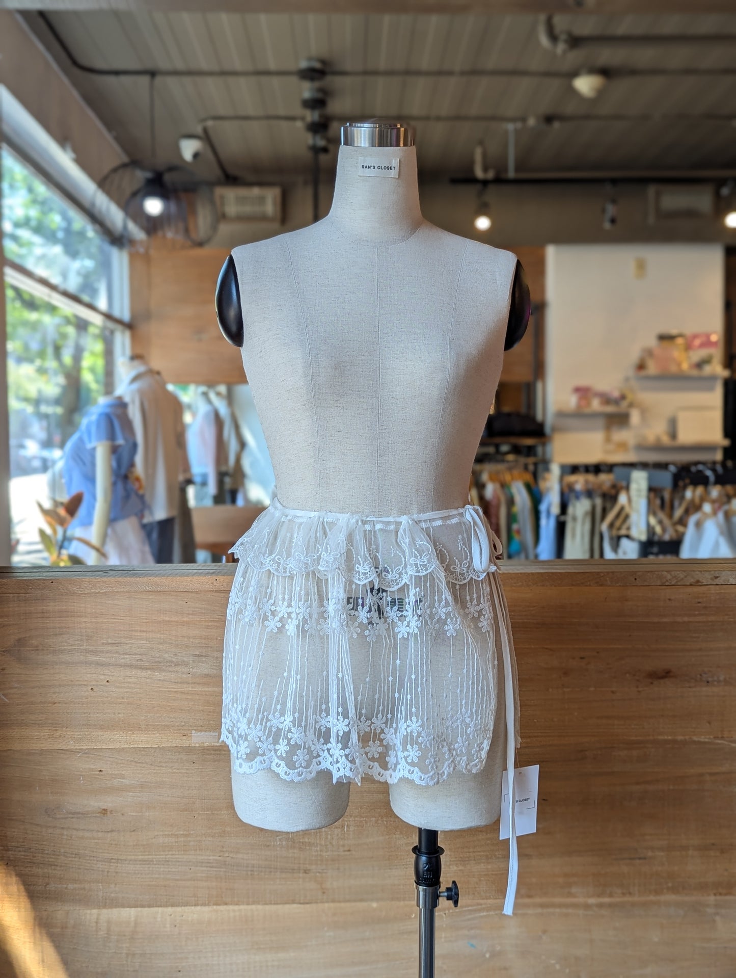 Cosmic Bloom Overlay Skirt