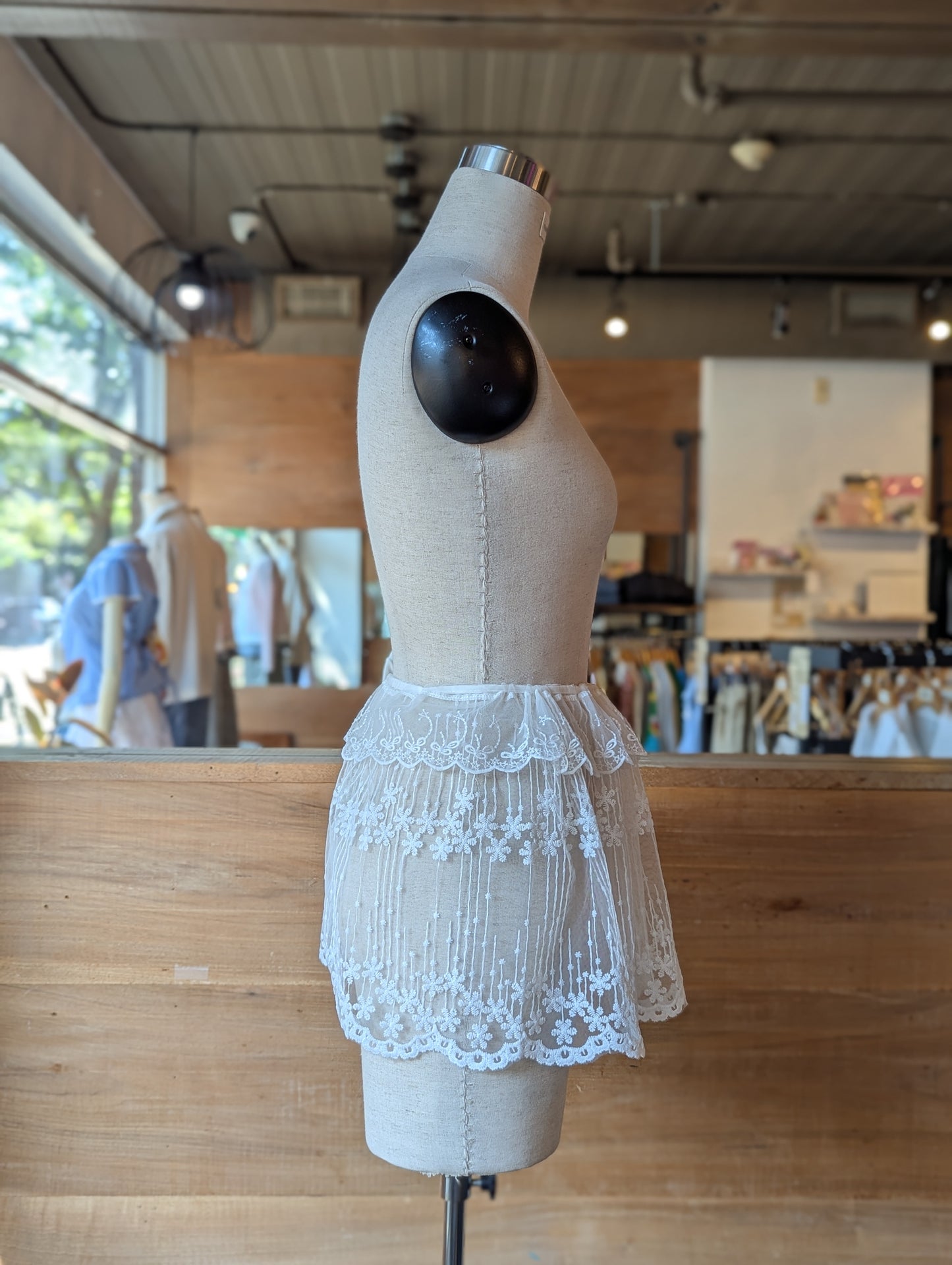 Cosmic Bloom Overlay Skirt