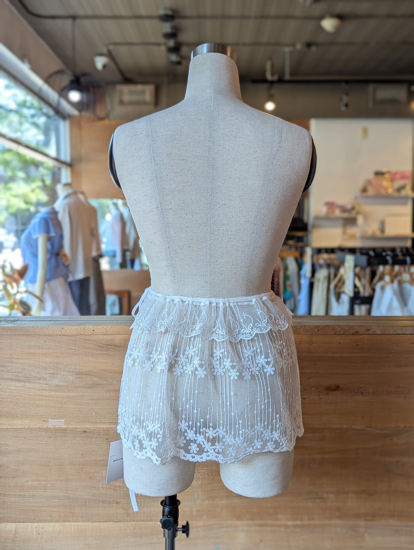 Cosmic Bloom Overlay Skirt