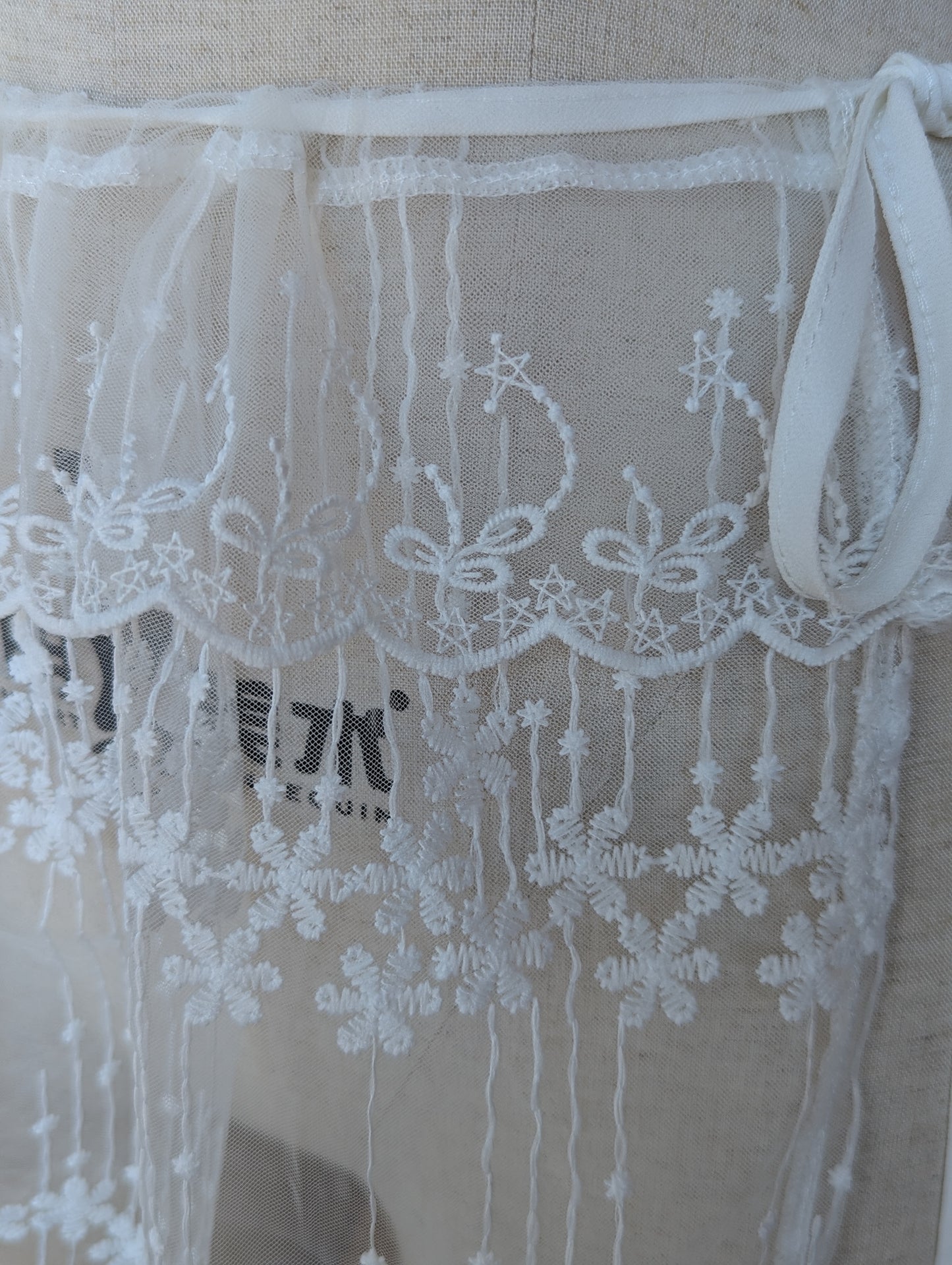 Cosmic Bloom Overlay Skirt