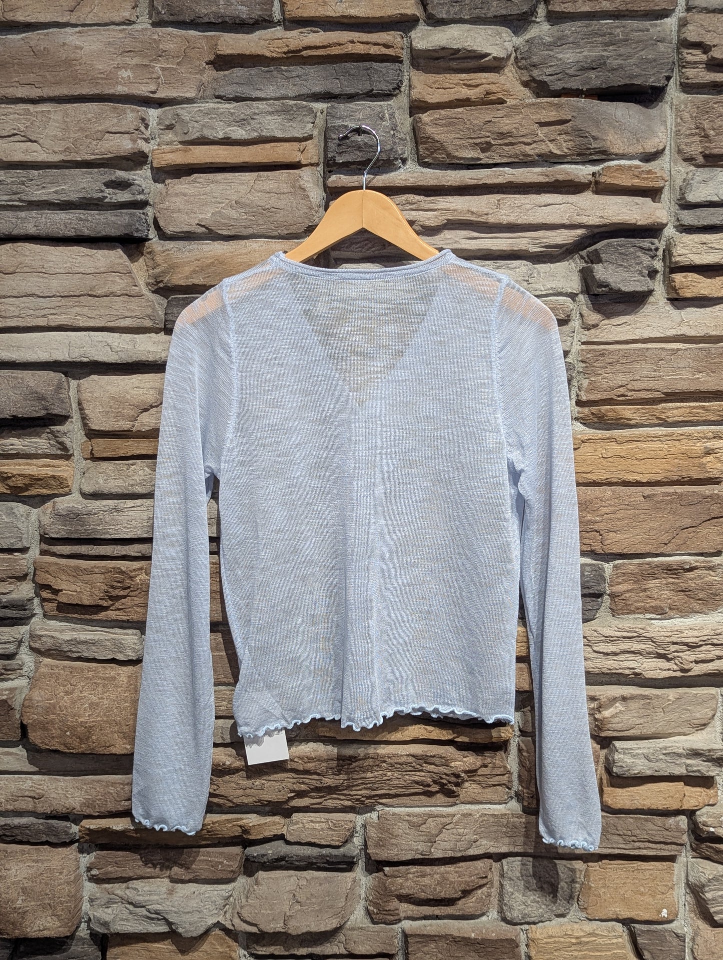 Soft Scalloped Cardigan