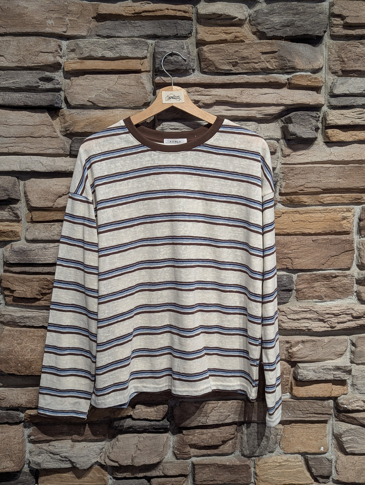 Weekender Stripe Long Sleeve Top